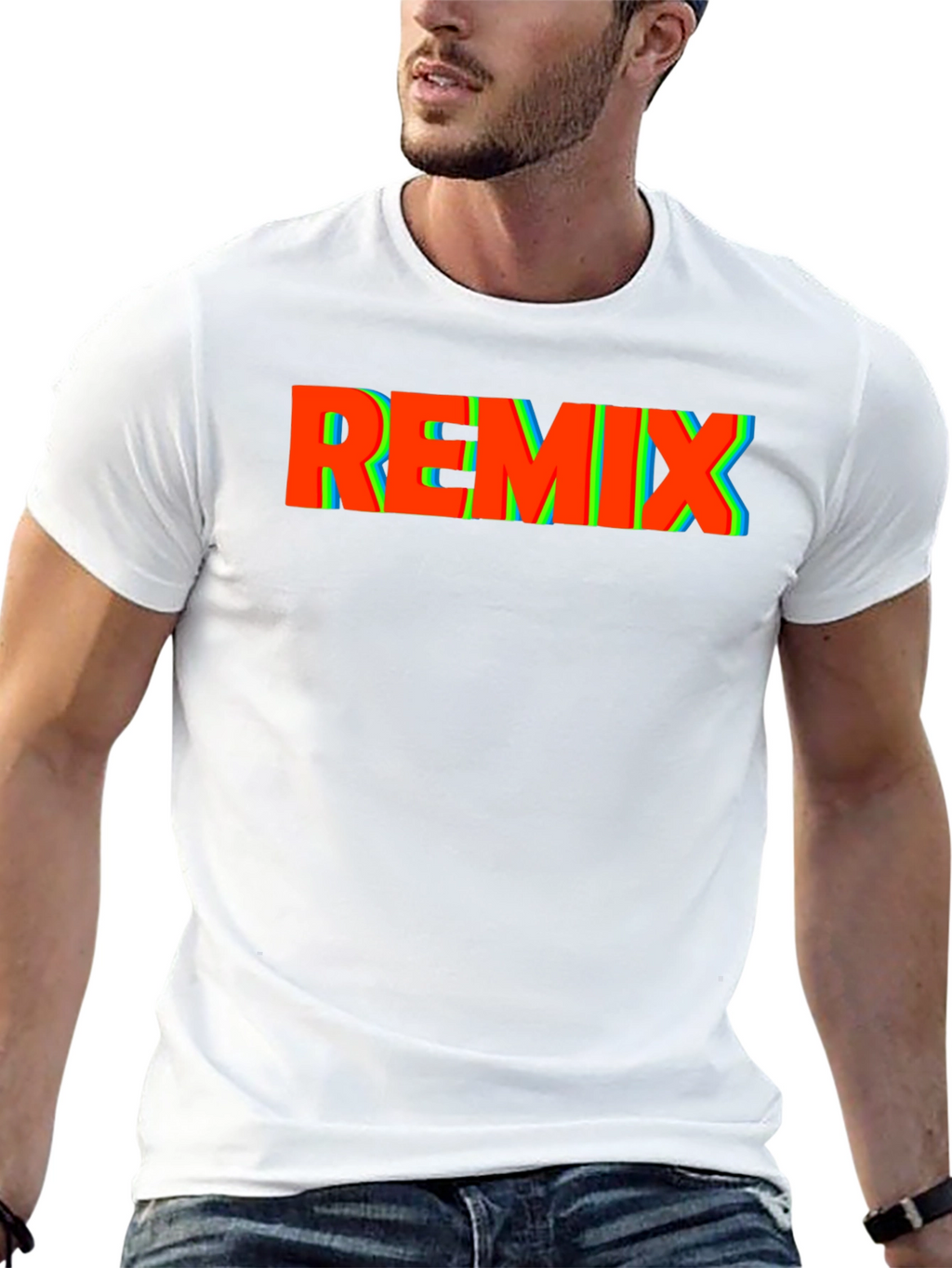 REMIX Graphic Tee - Bold Statement T-Shirt