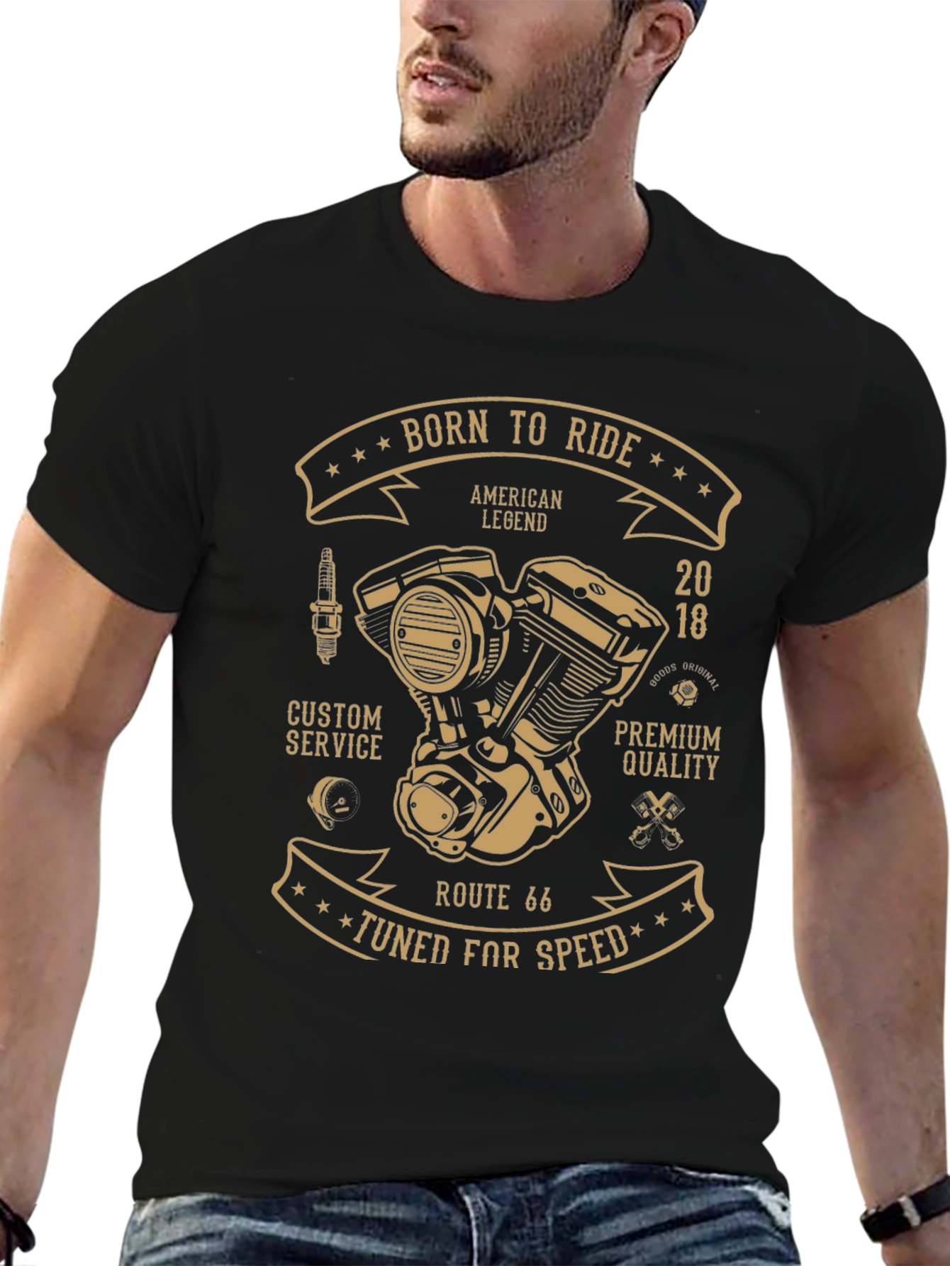 Born to Ride Motor T-Shirt
