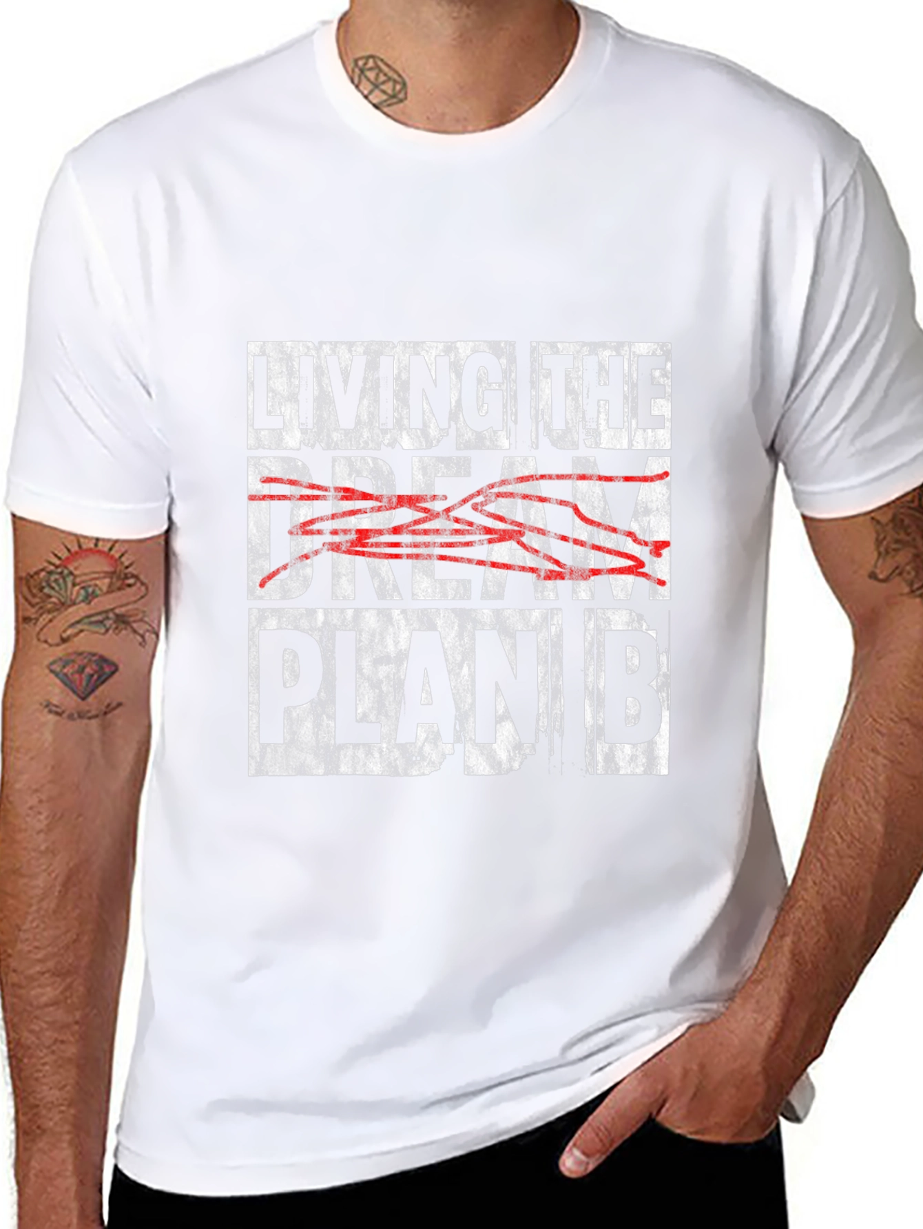 Living the Dream Plan B Graphic Tee