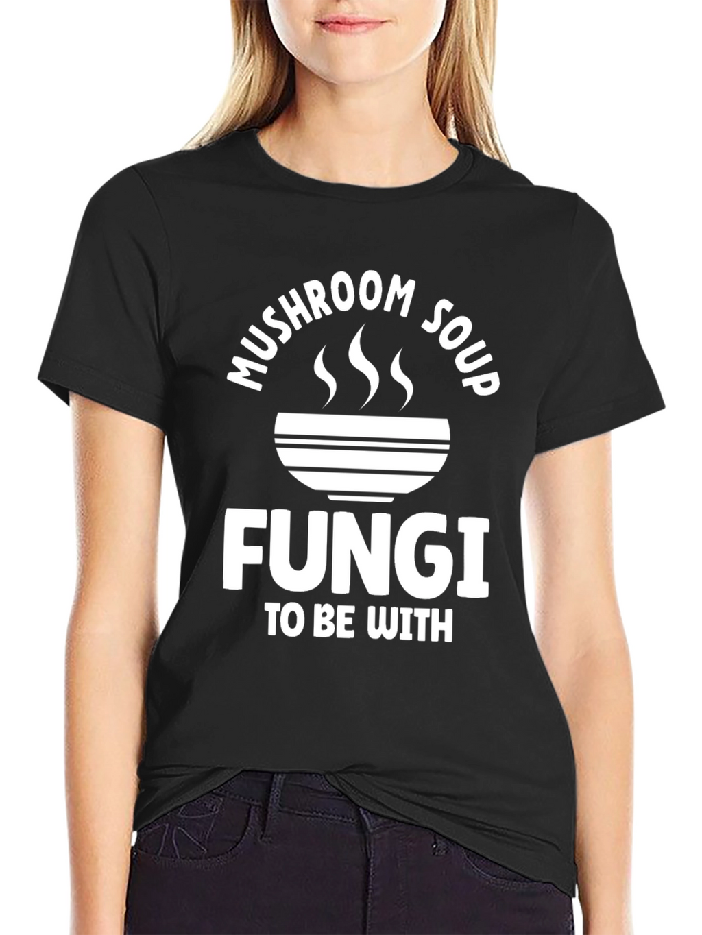 Mushroom Soup Fungi T-Shirt -  Funny Graphic Tee