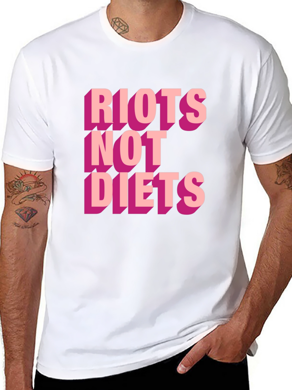 Riots Not Diets Graphic Tee