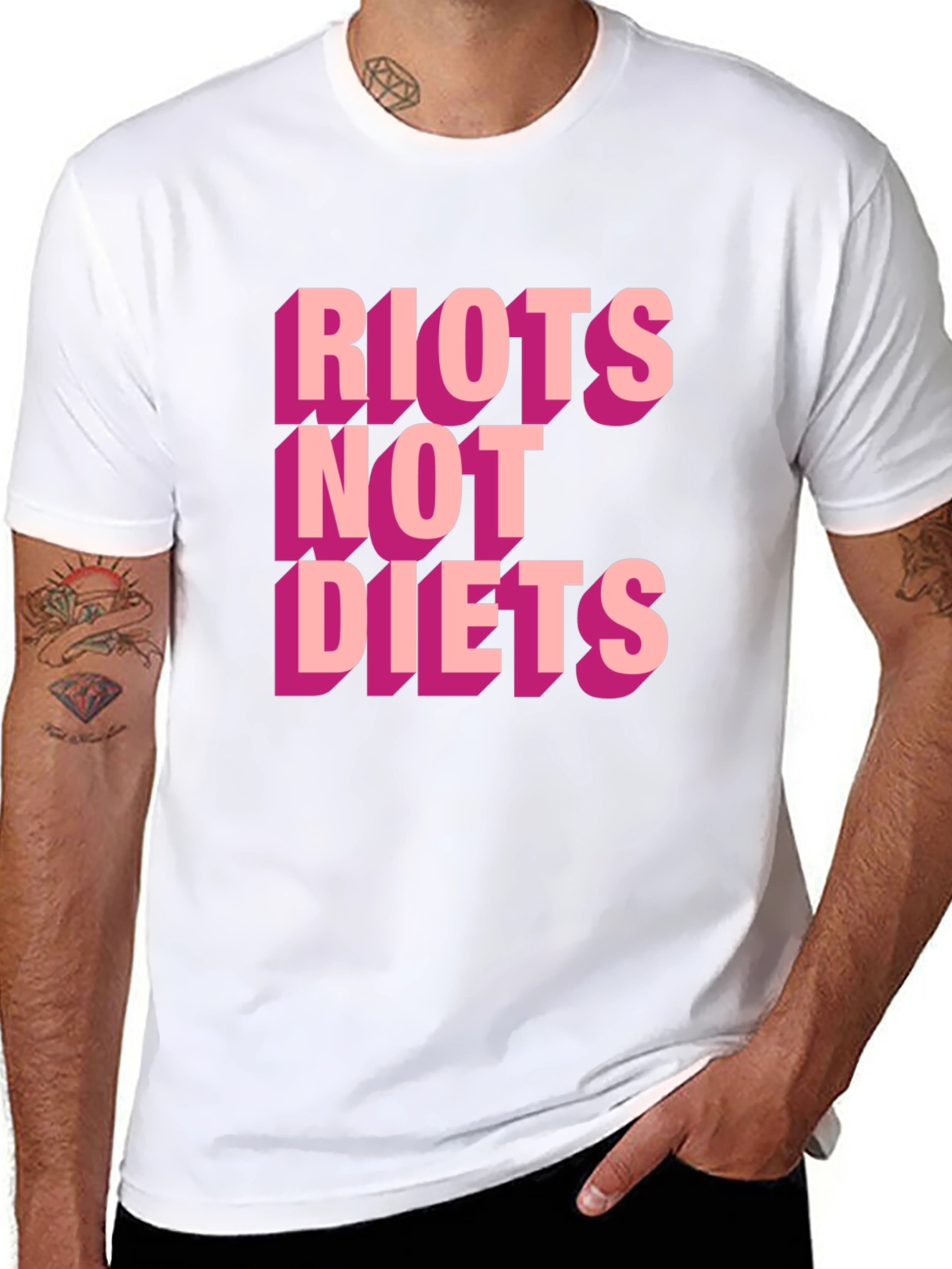 Riots Not Diets Graphic Tee