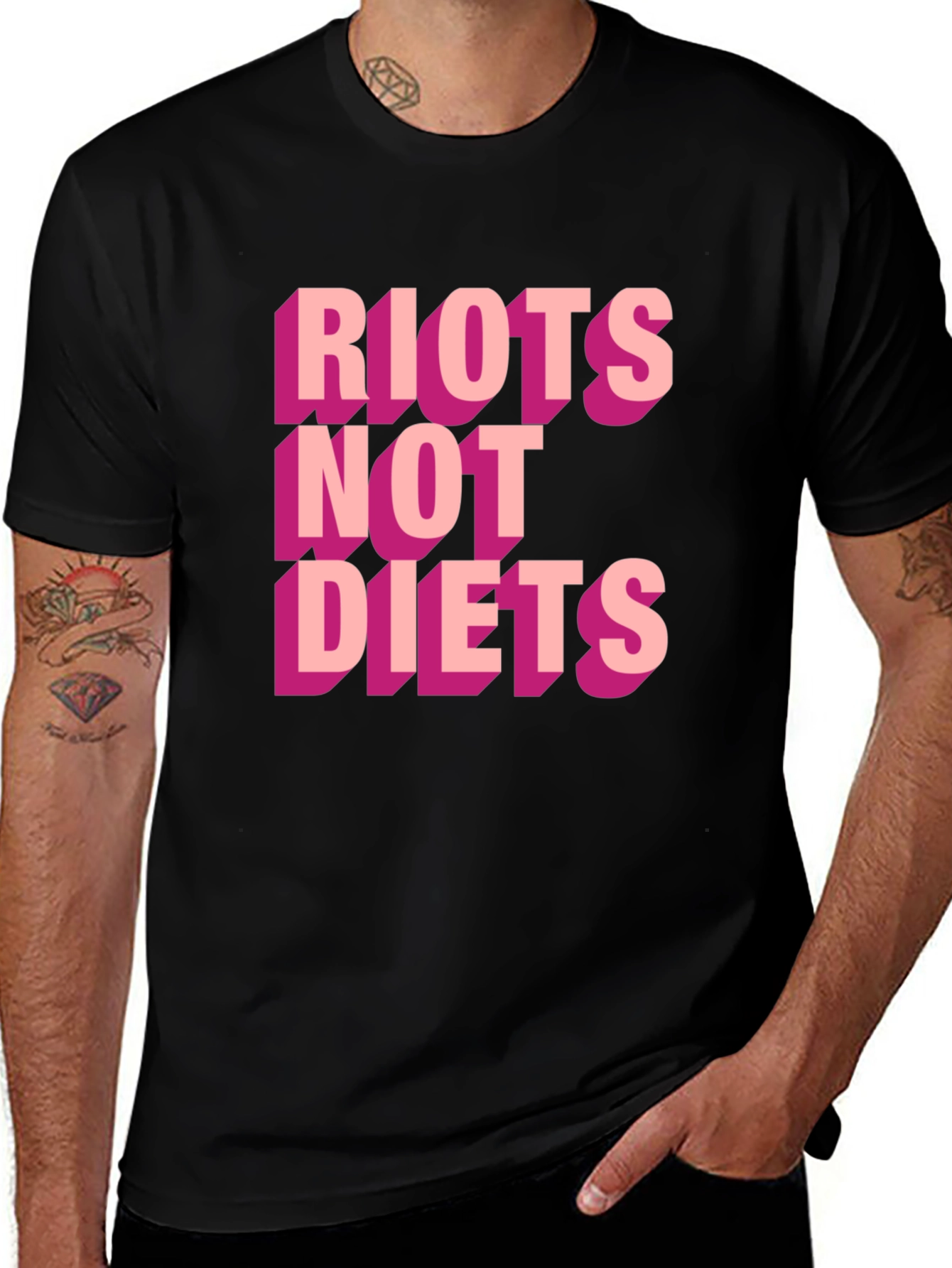 Riots Not Diets Graphic Tee
