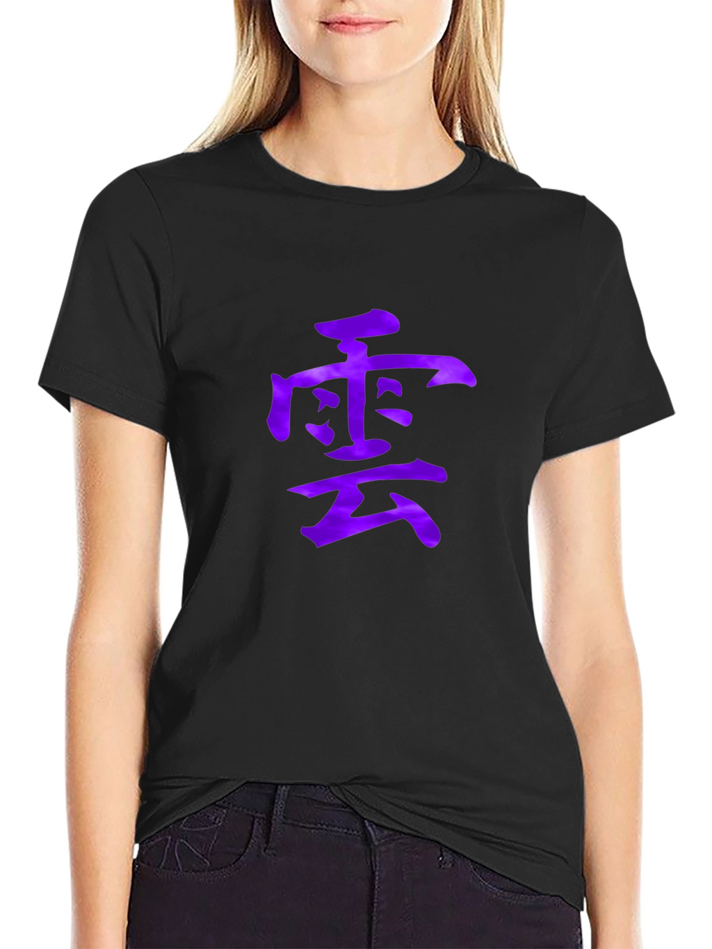 Asian Character Graphic T-Shirt