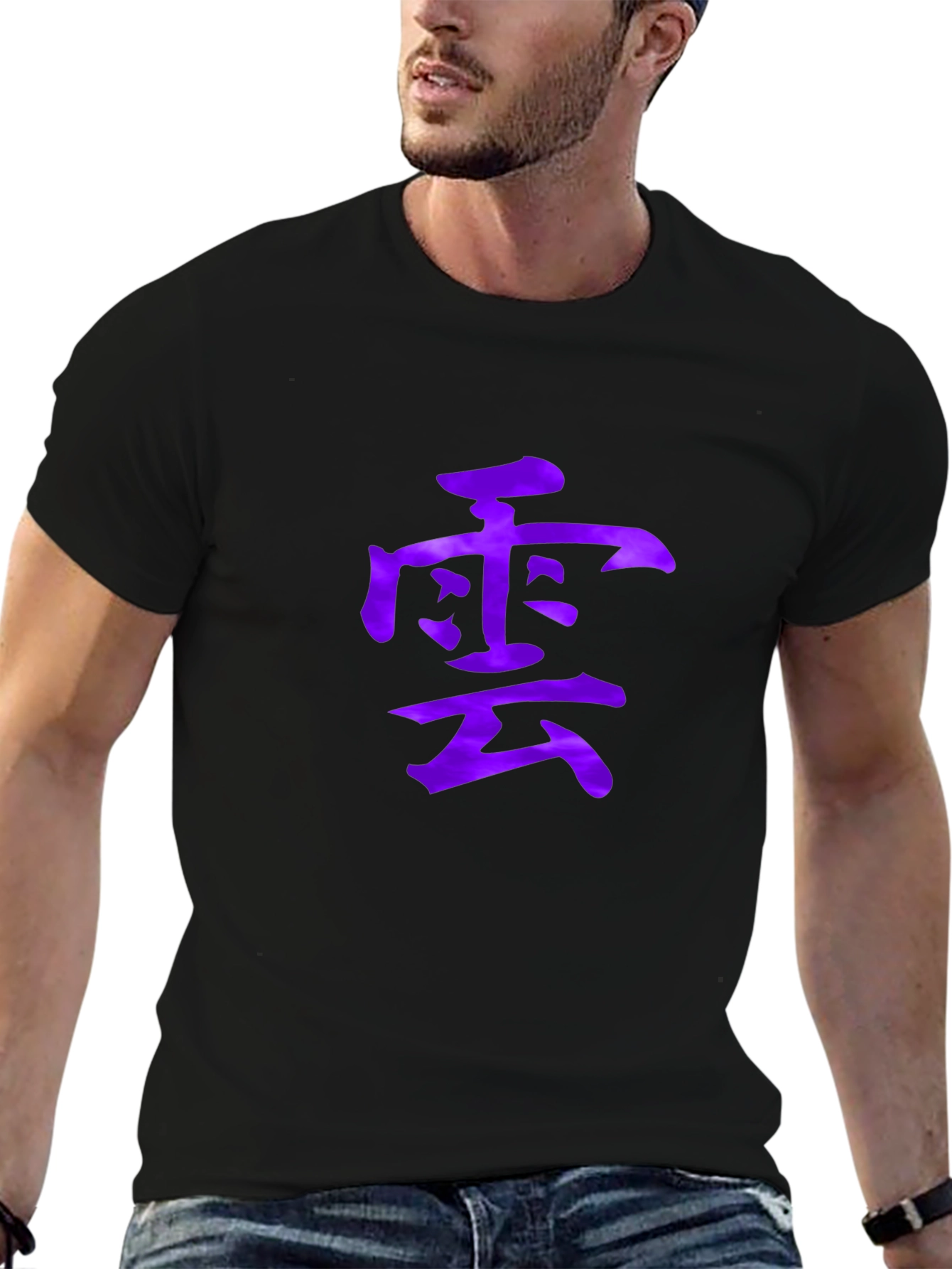 Asian Character Graphic T-Shirt