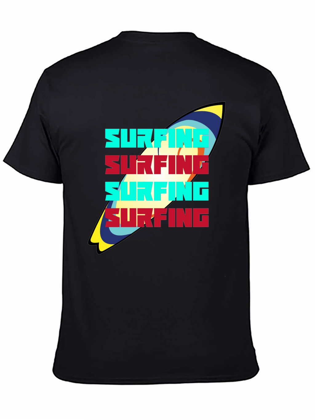 Surfing Graphic T-Shirt - Stylish & Comfortable