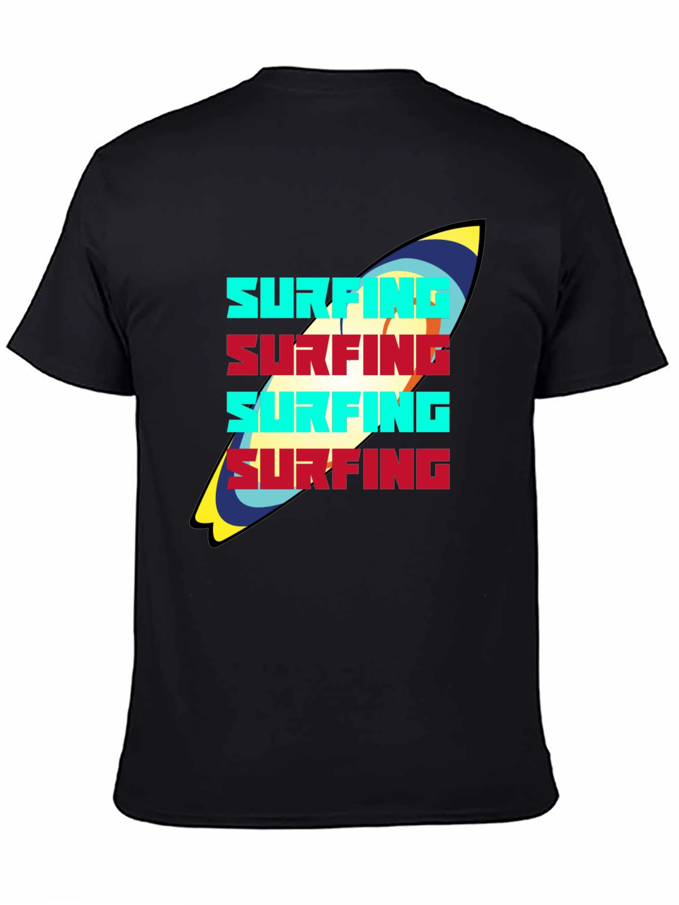 Surfing Graphic T-Shirt - Stylish & Comfortable