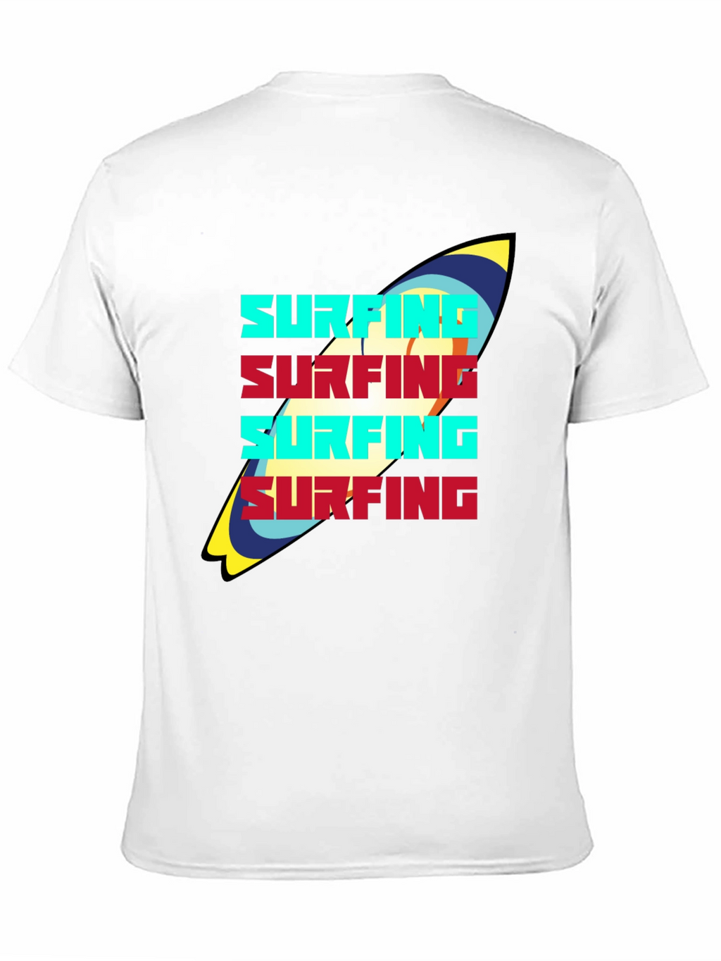 Surfing Graphic T-Shirt - Stylish & Comfortable