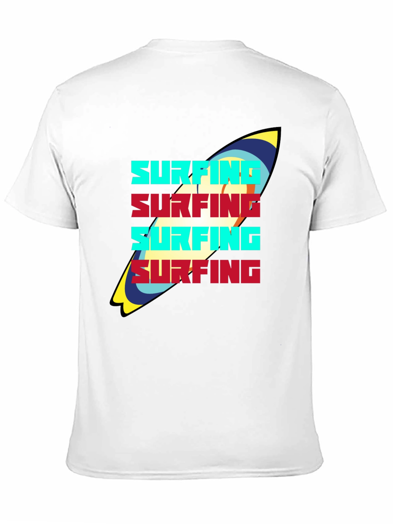 Surfing Graphic T-Shirt - Stylish & Comfortable