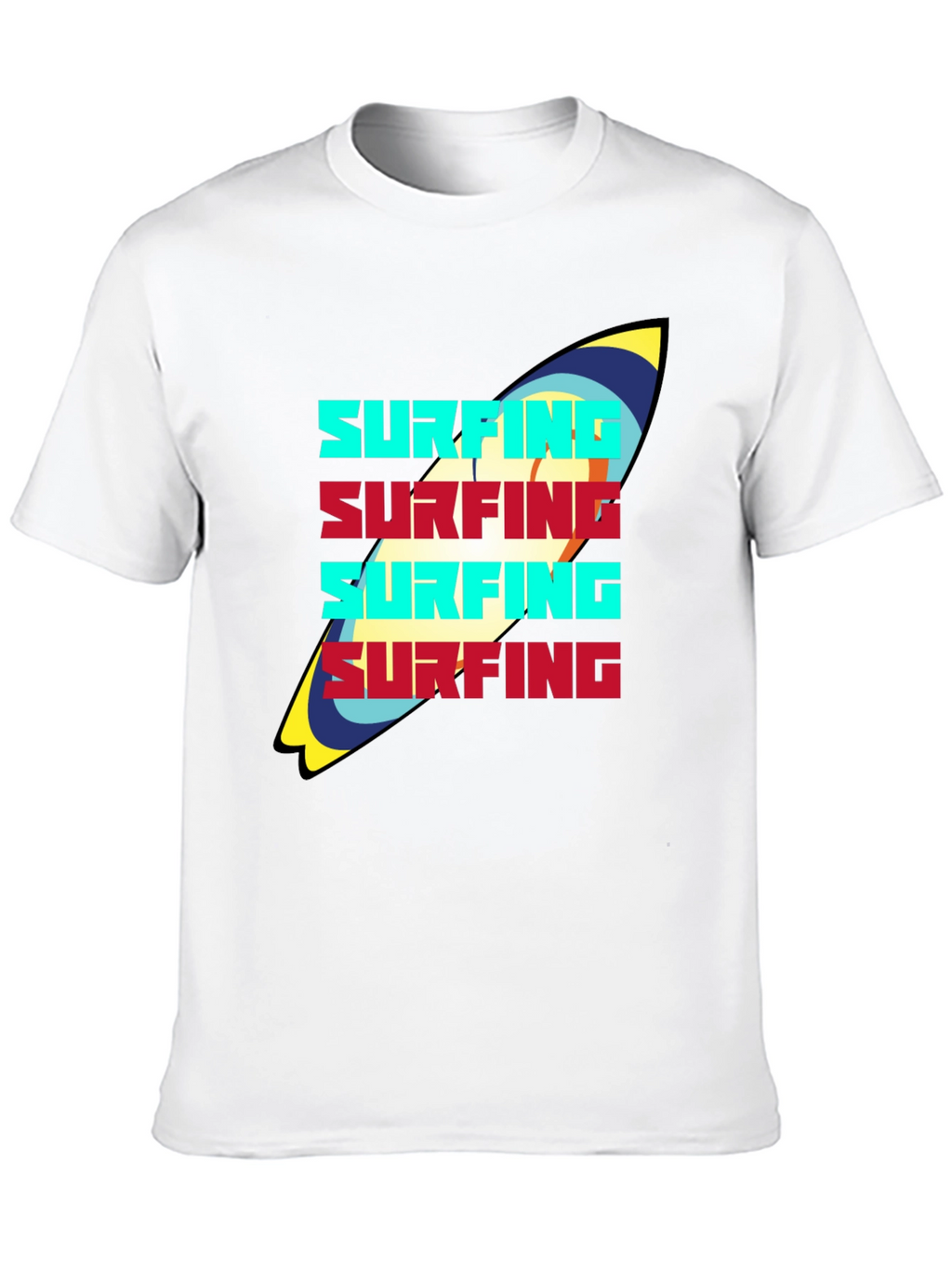 Surfing Graphic T-Shirt - Stylish & Comfortable