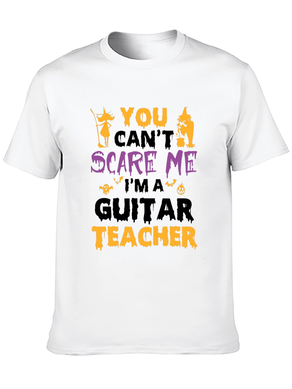 Funny Halloween Guitar Teacher T-Shirt