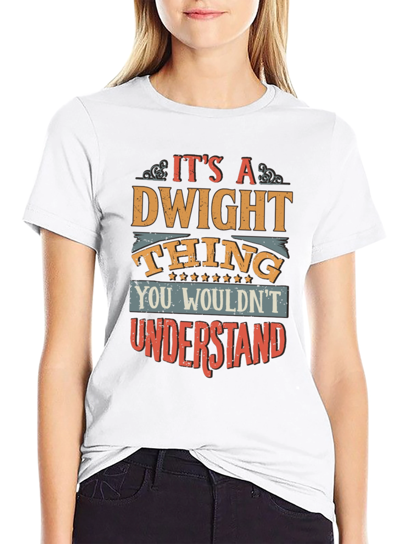 Dwight Thing Graphic Tee - You Wouldnt Understand!