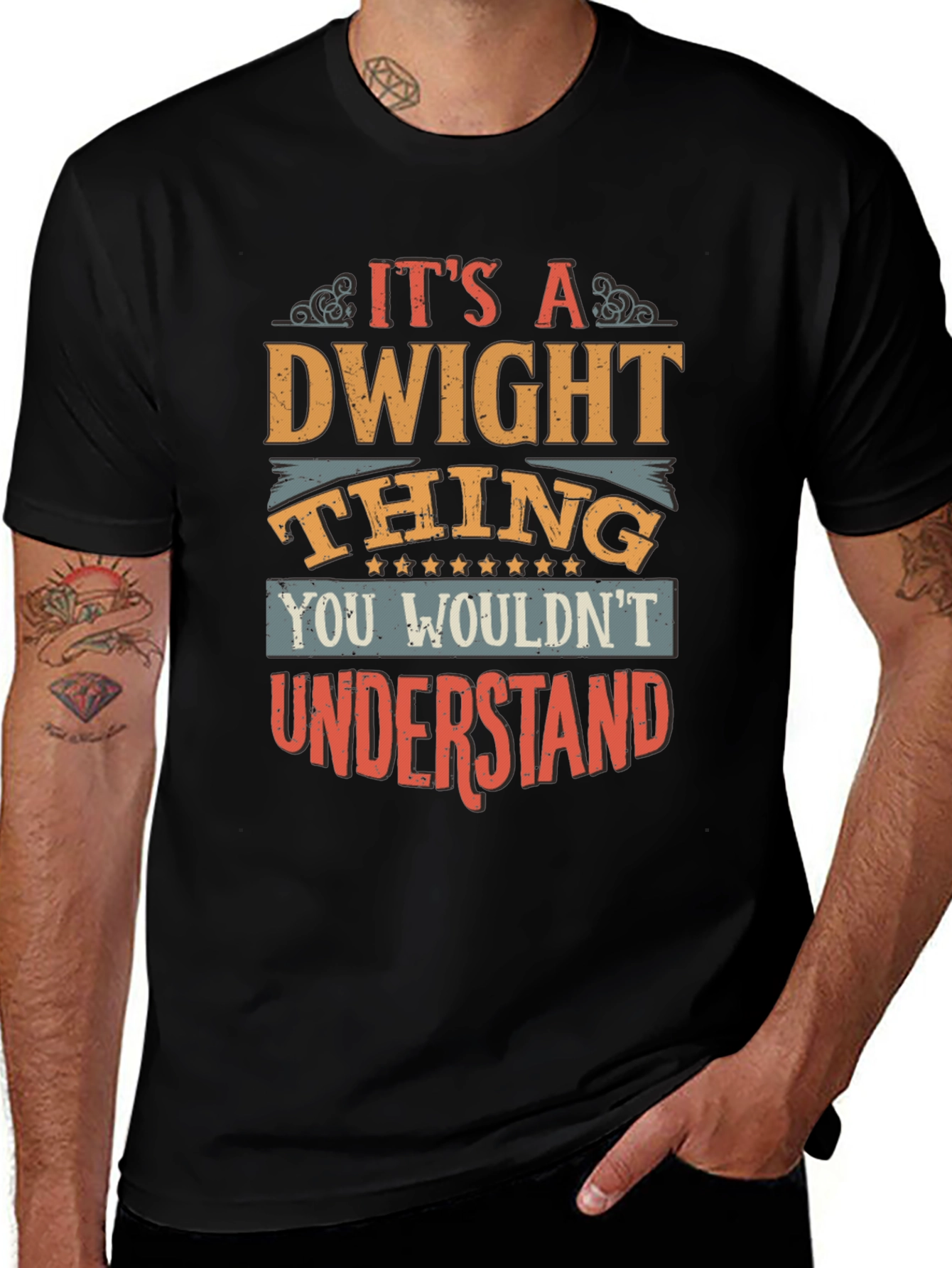 Dwight Thing Graphic Tee - You Wouldnt Understand!