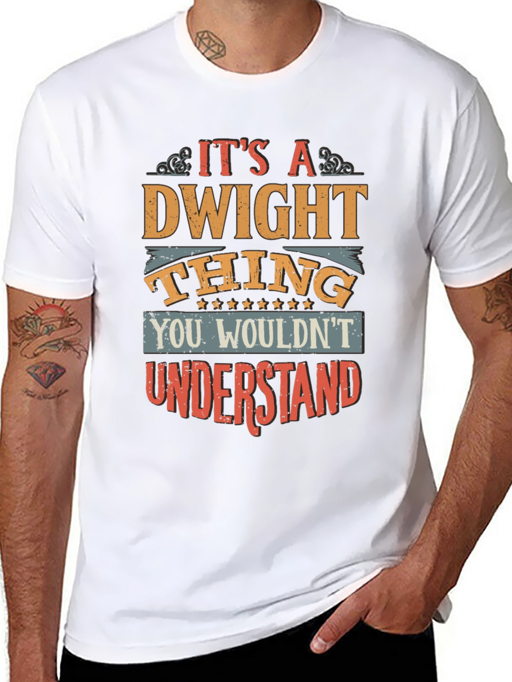 Dwight Thing Graphic Tee - You Wouldnt Understand!