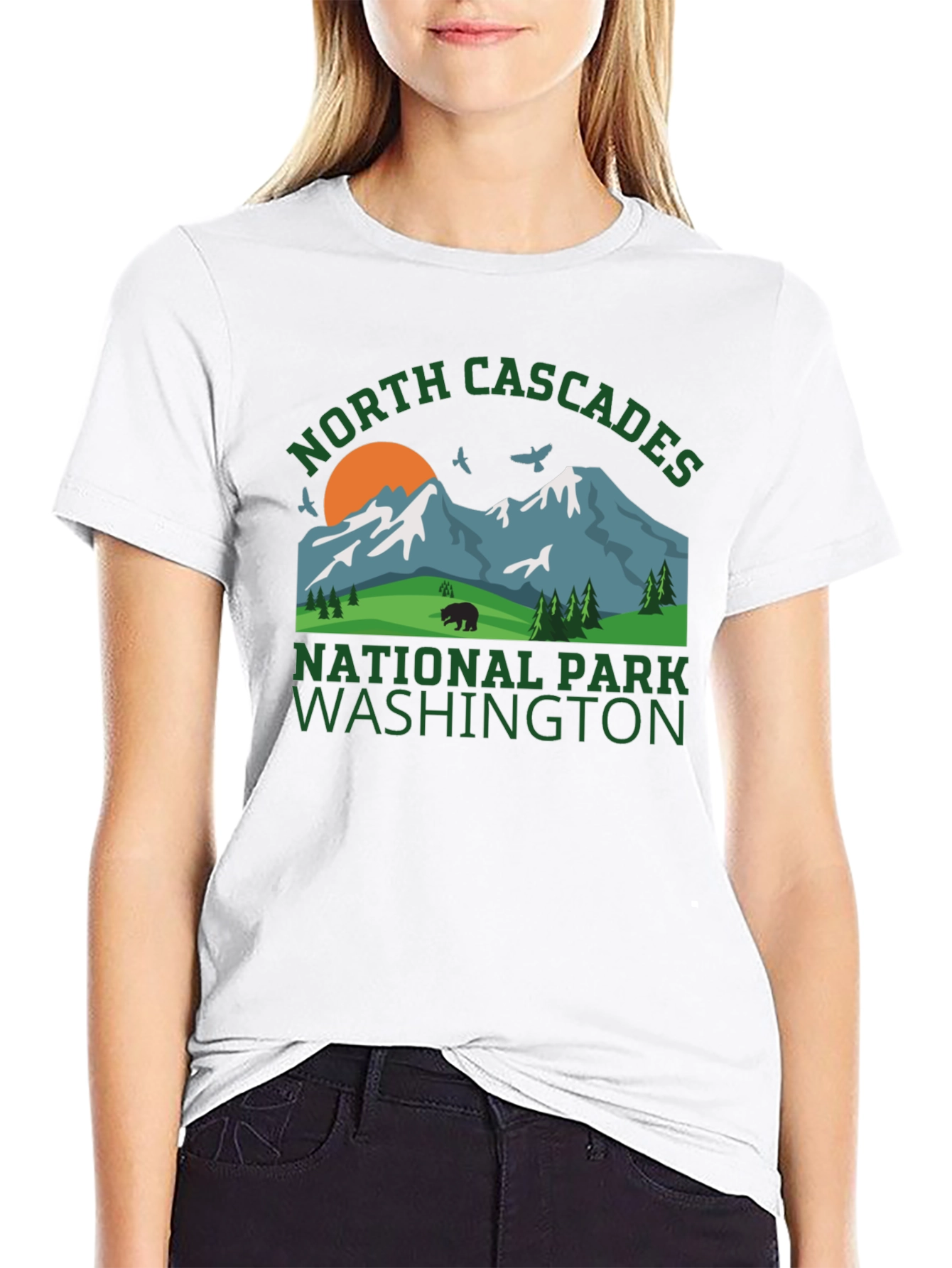 North Cascades National Park Graphic Tee
