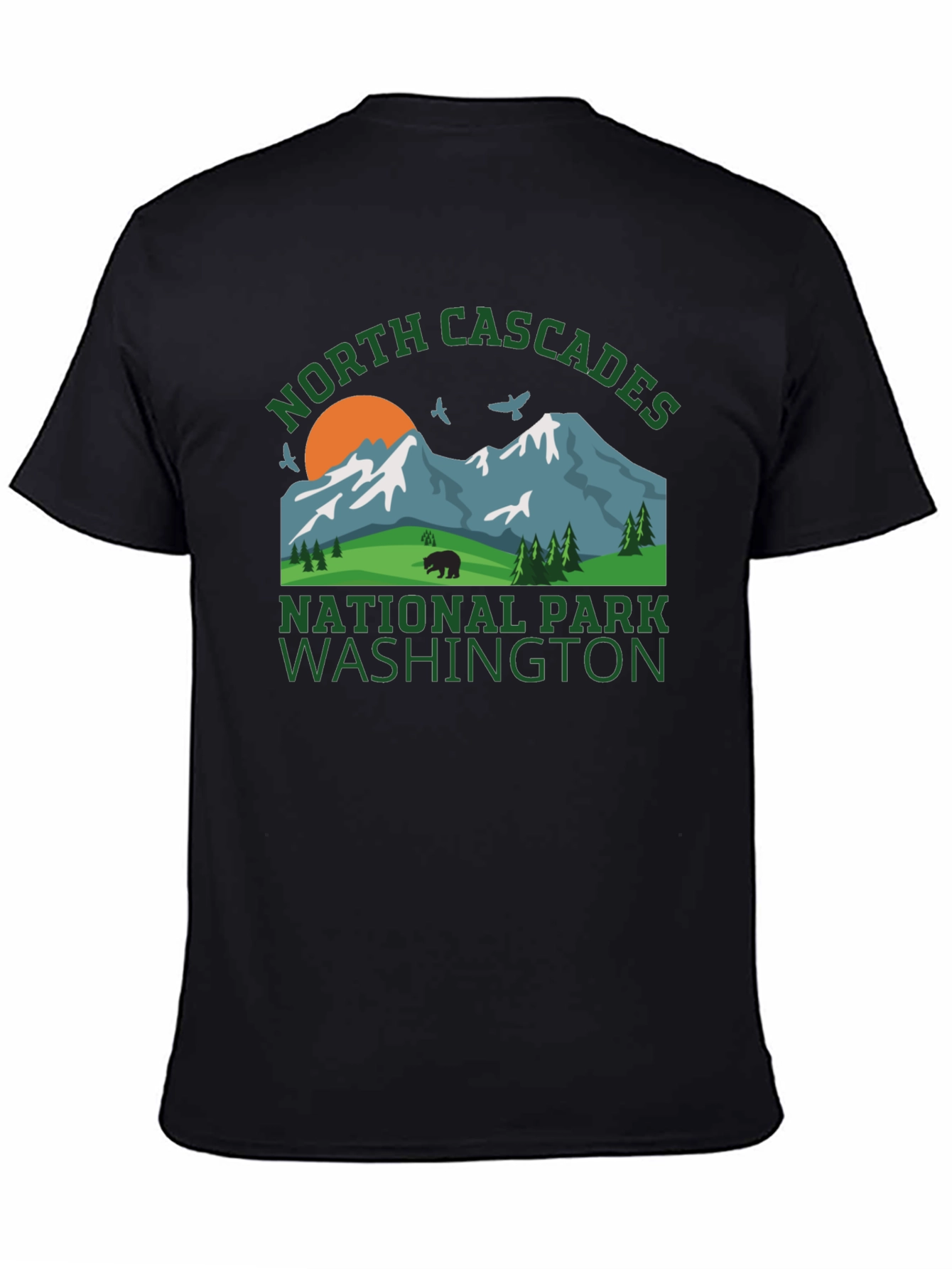 North Cascades National Park Graphic Tee