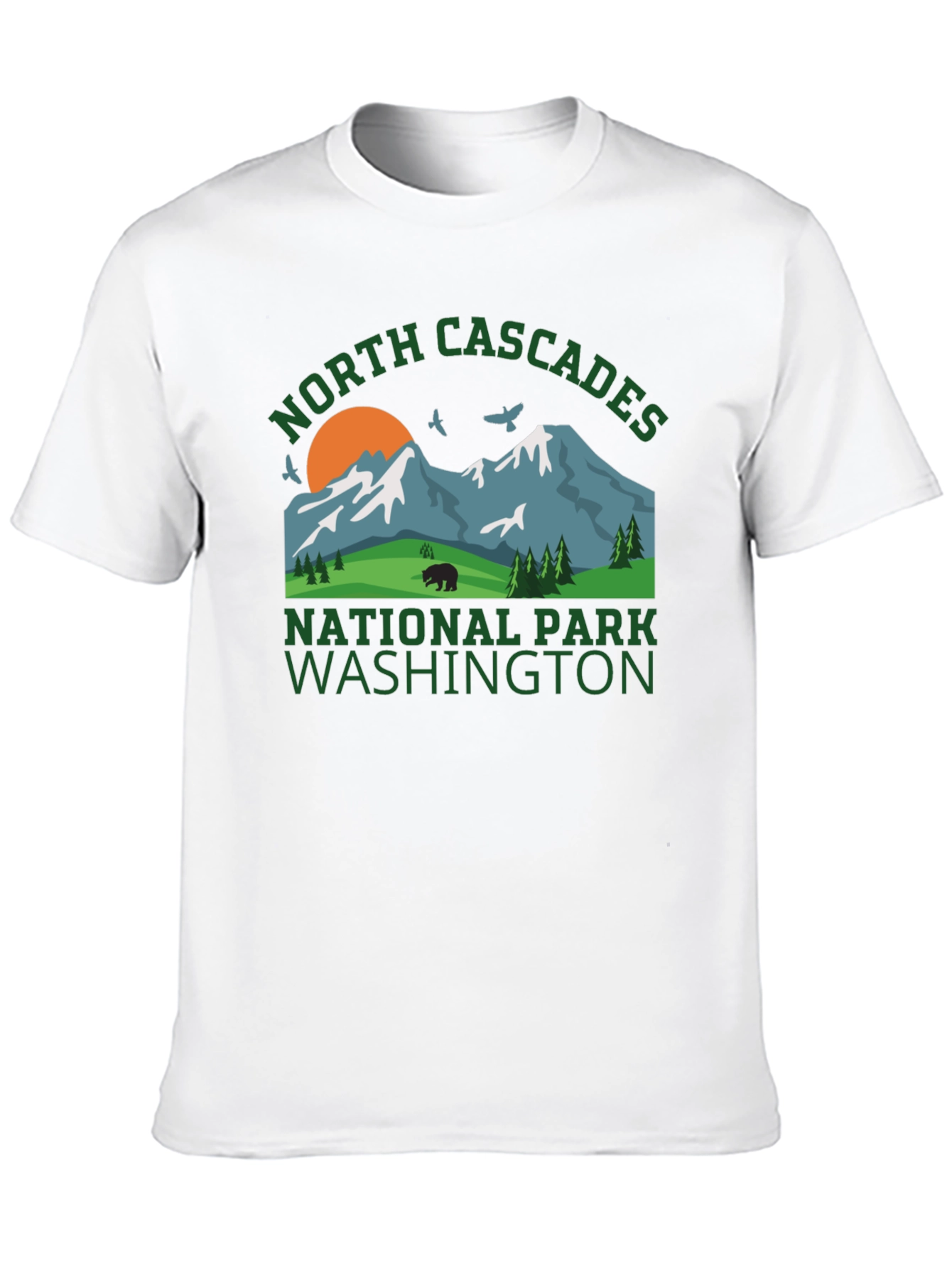 North Cascades National Park Graphic Tee