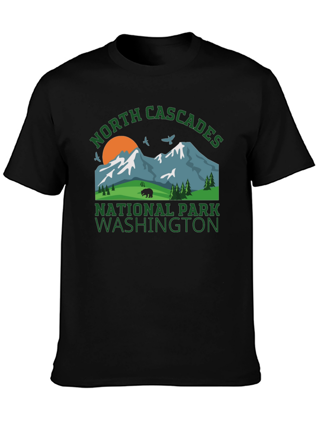 North Cascades National Park Graphic Tee