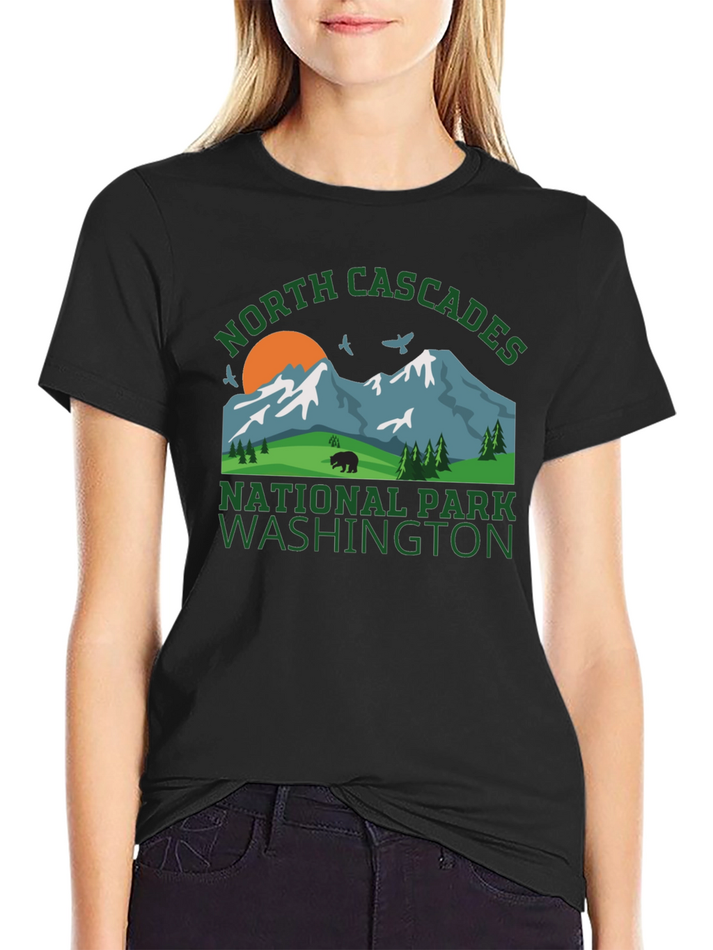 North Cascades National Park Graphic Tee