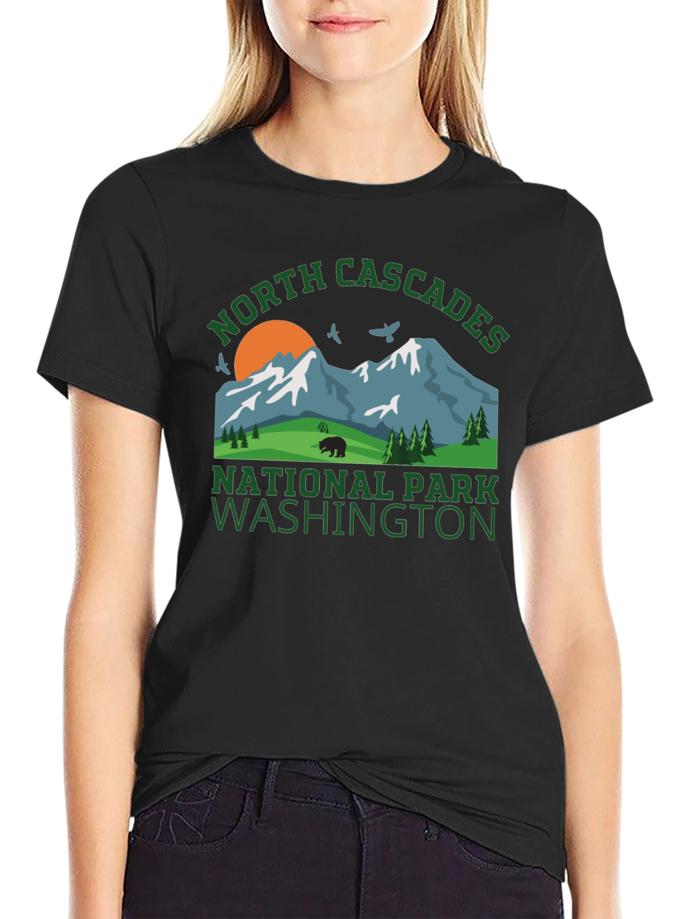 North Cascades National Park Graphic Tee