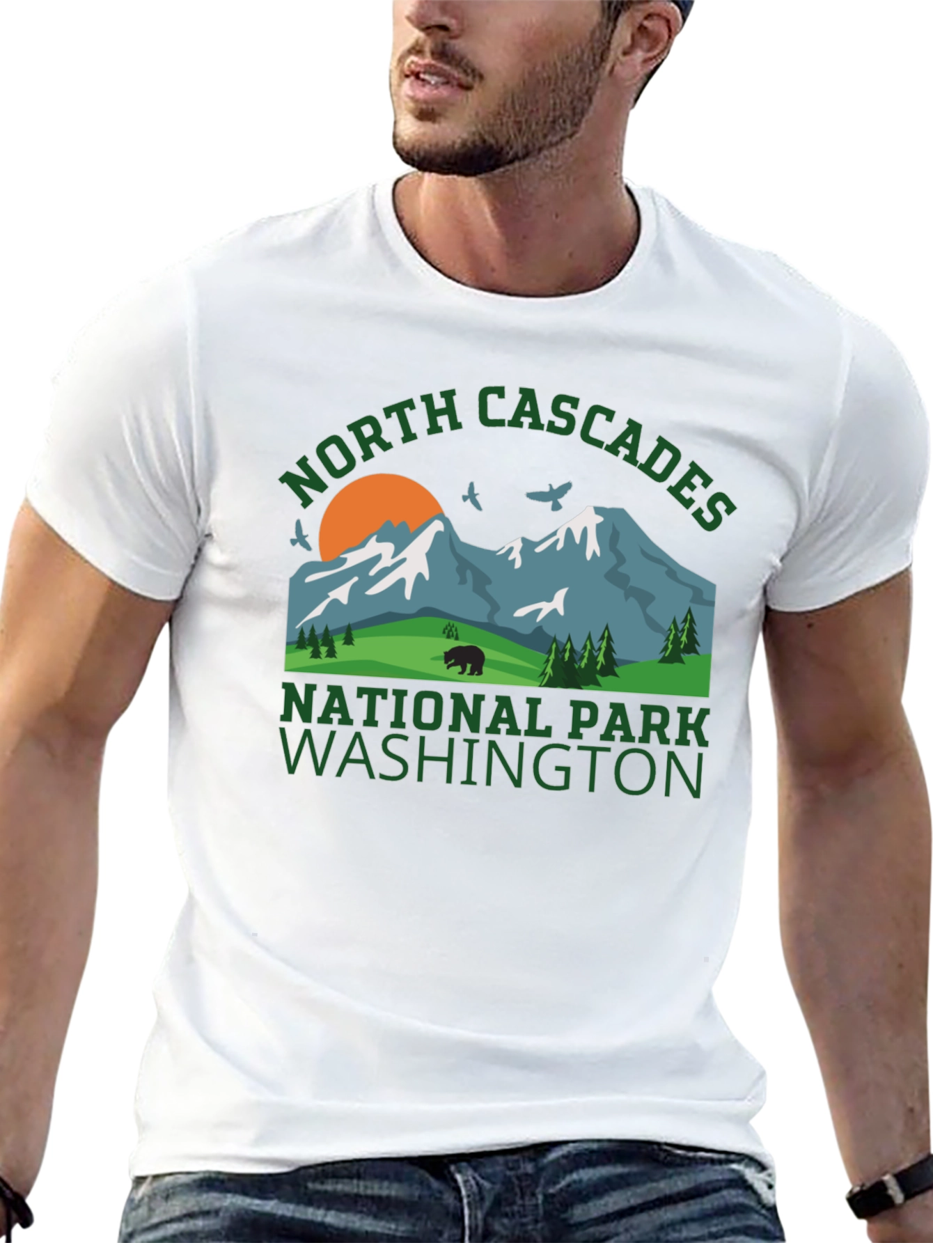 North Cascades National Park Graphic Tee