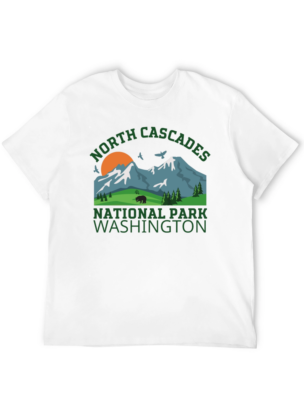 North Cascades National Park Graphic Tee