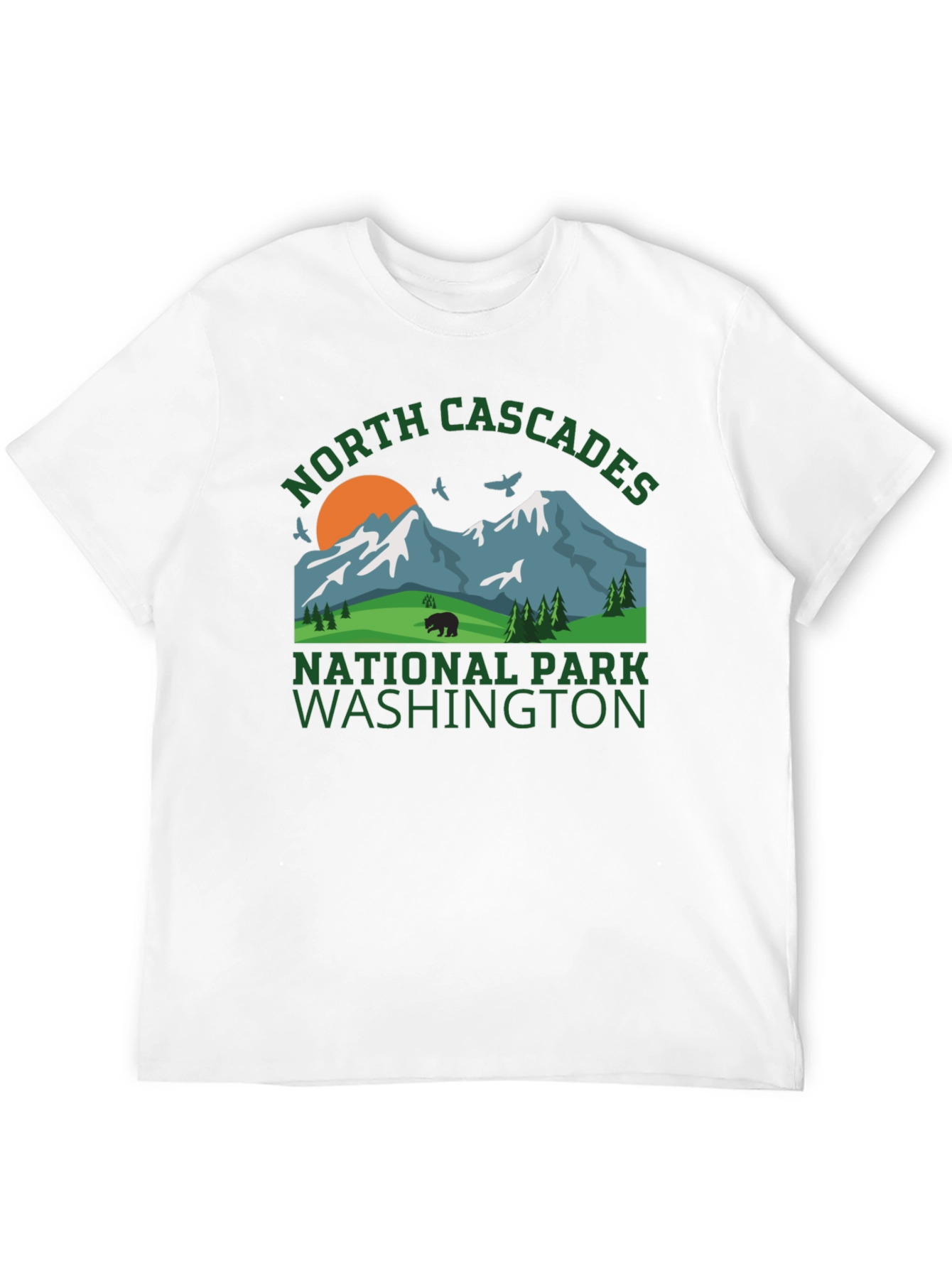 North Cascades National Park Graphic Tee