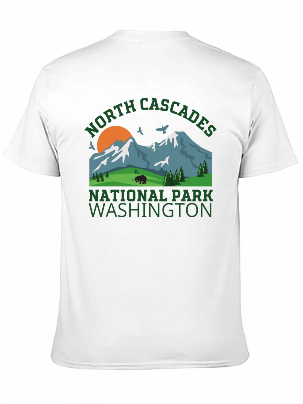 North Cascades National Park Graphic Tee