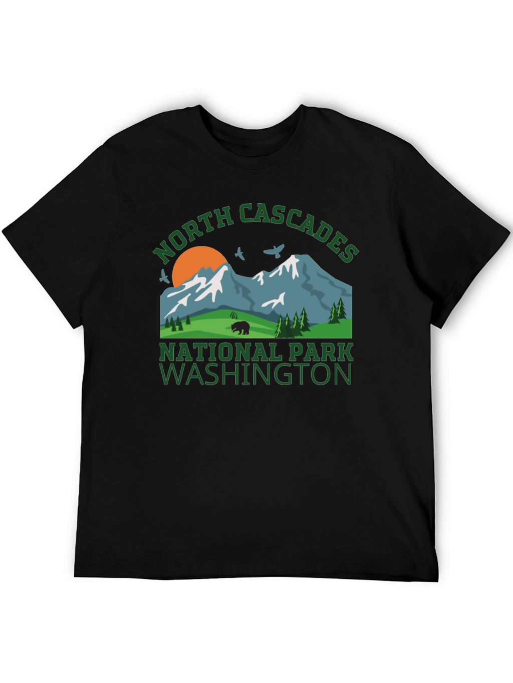 North Cascades National Park Graphic Tee