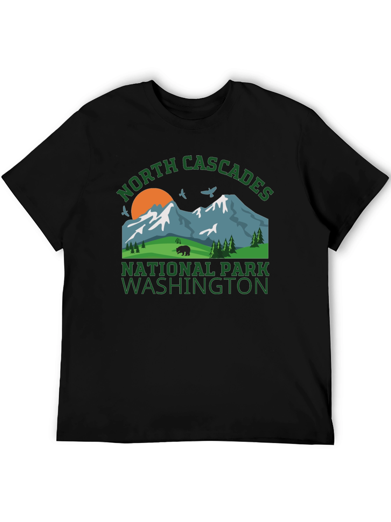 North Cascades National Park Graphic Tee
