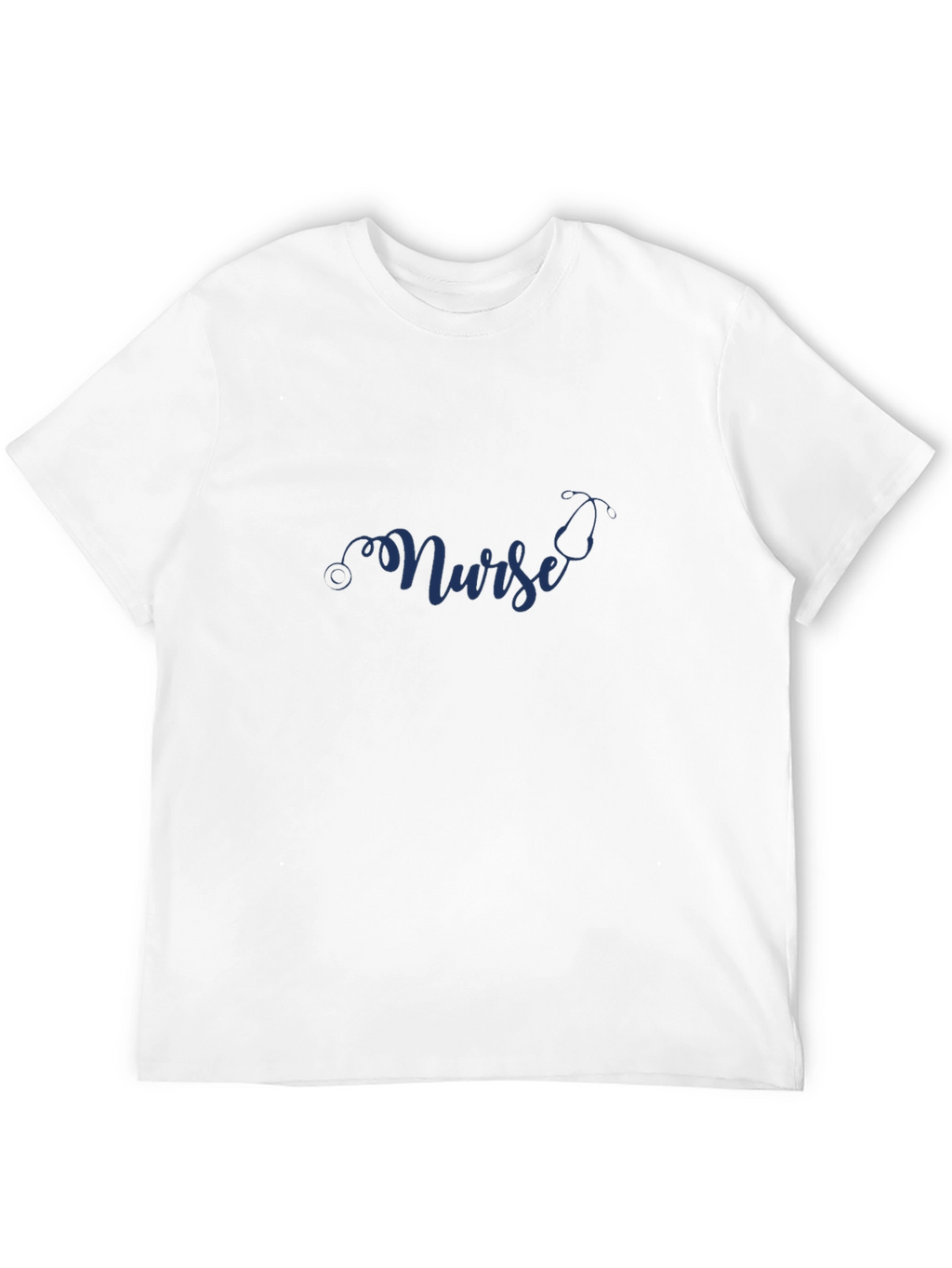 Nurse Stethoscope Black T-Shirt