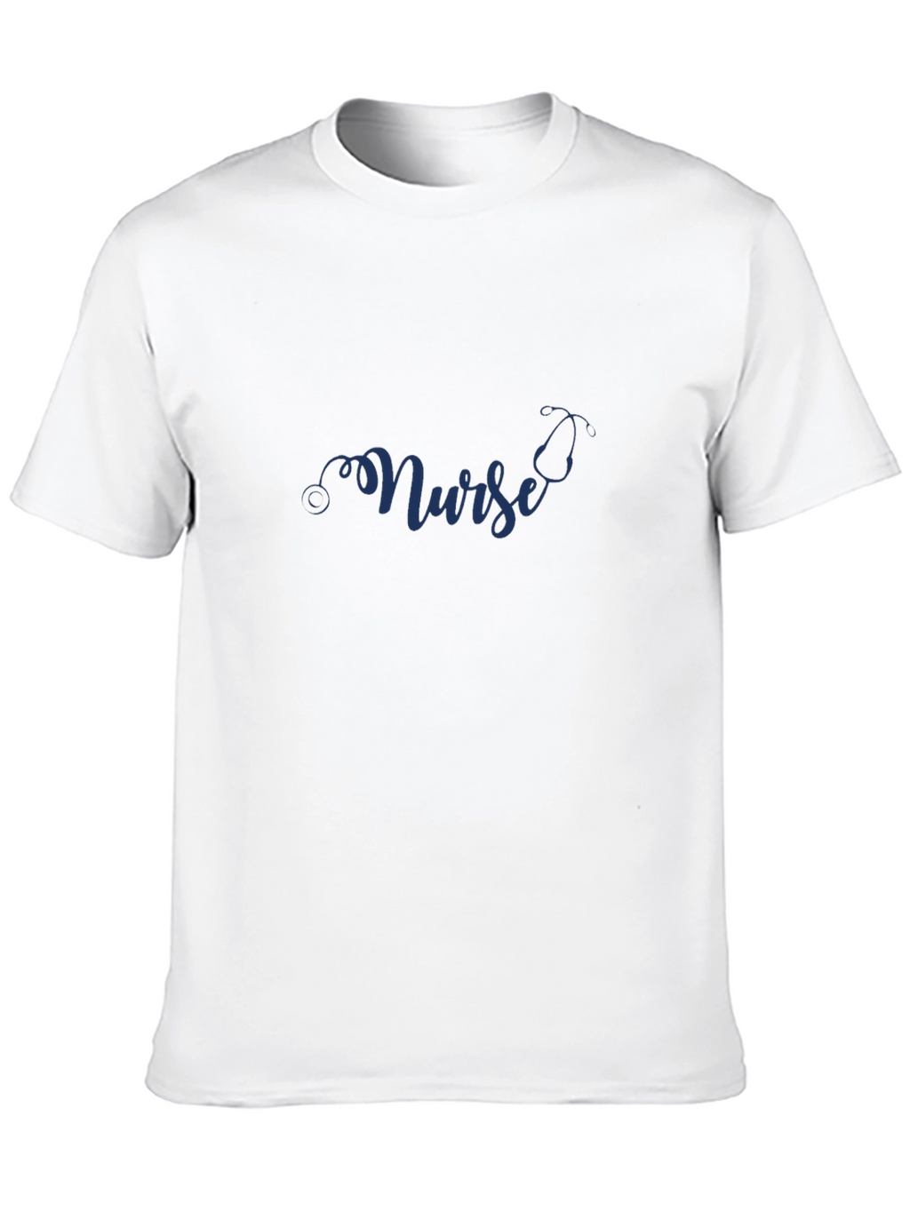 Nurse Stethoscope Black T-Shirt