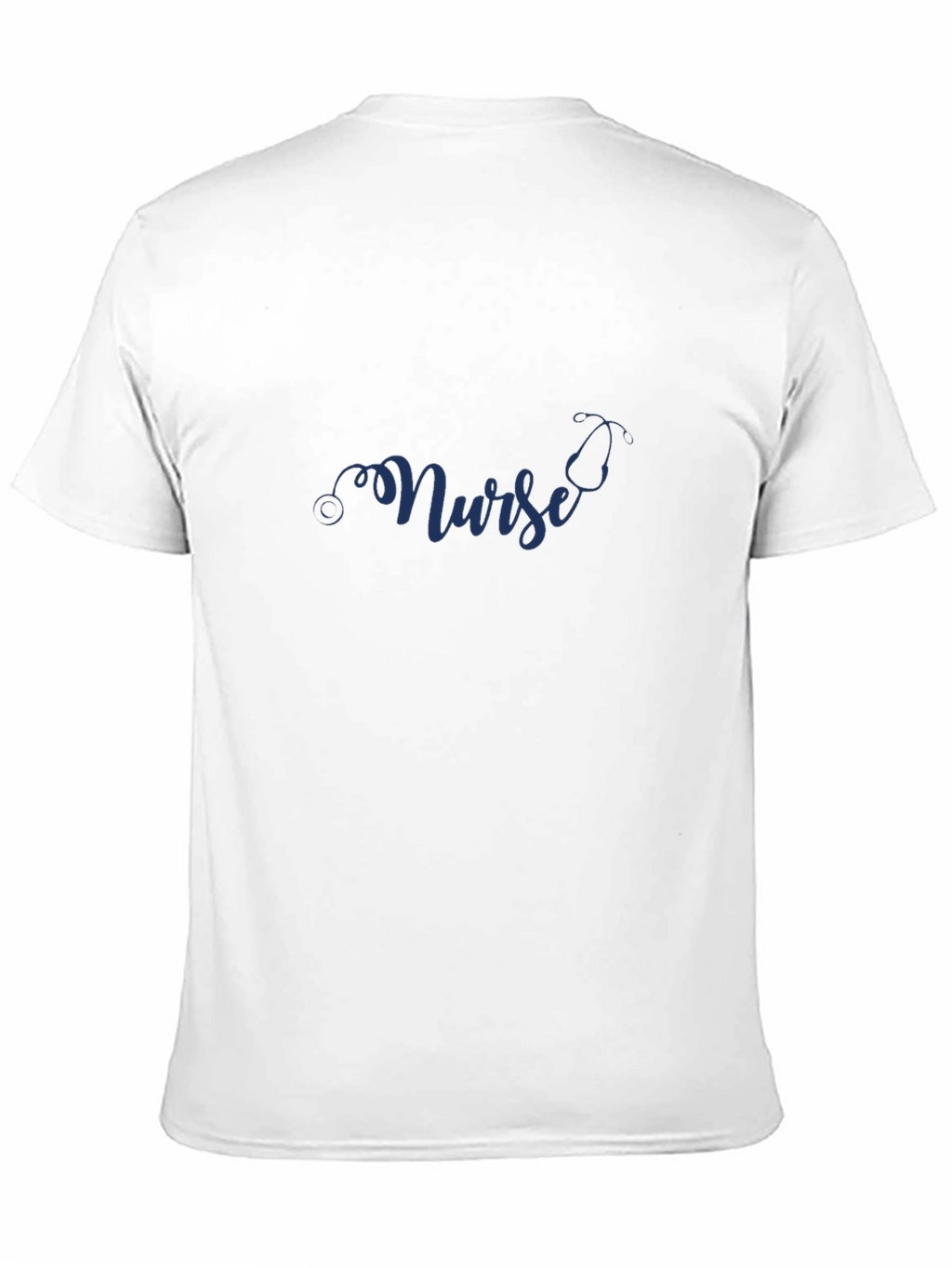 Nurse Stethoscope Black T-Shirt