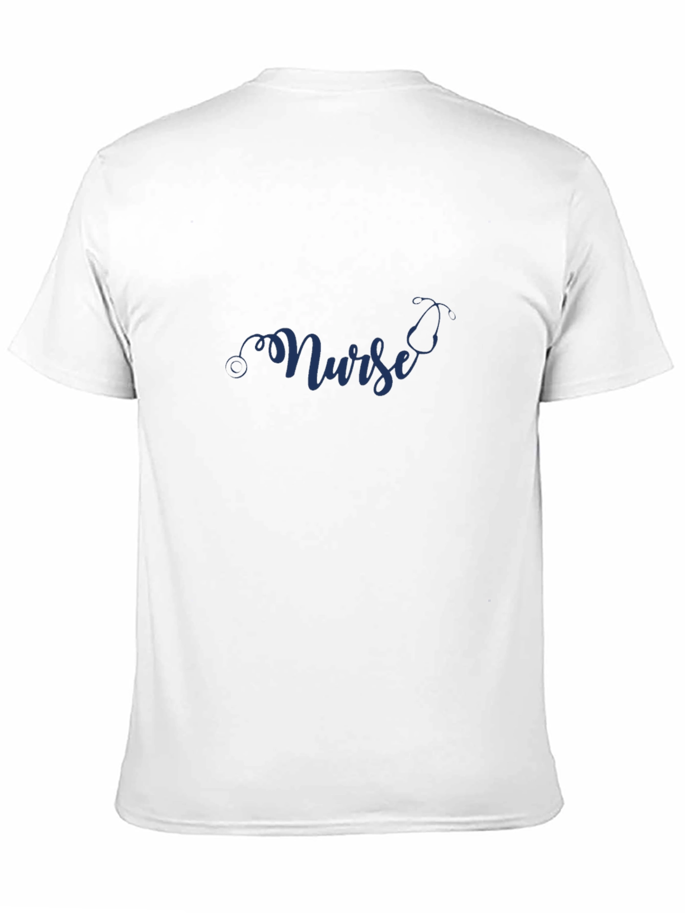 Nurse Stethoscope Black T-Shirt