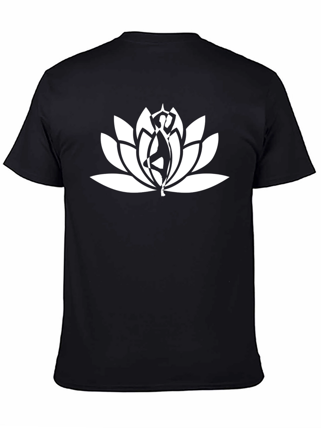 Lotus Pose T-Shirt - Yoga & Meditation Style