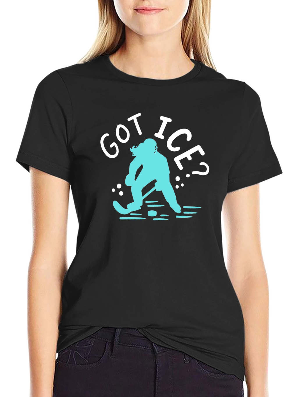 Got Ice? Hockey Graphic T-Shirt