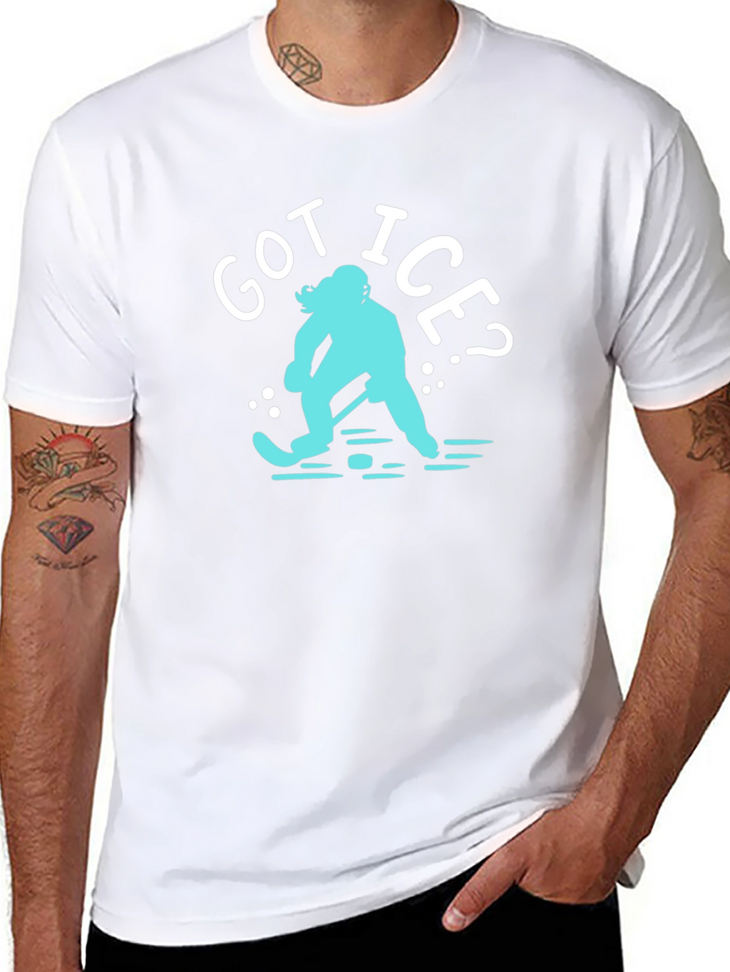 Got Ice? Hockey Graphic T-Shirt