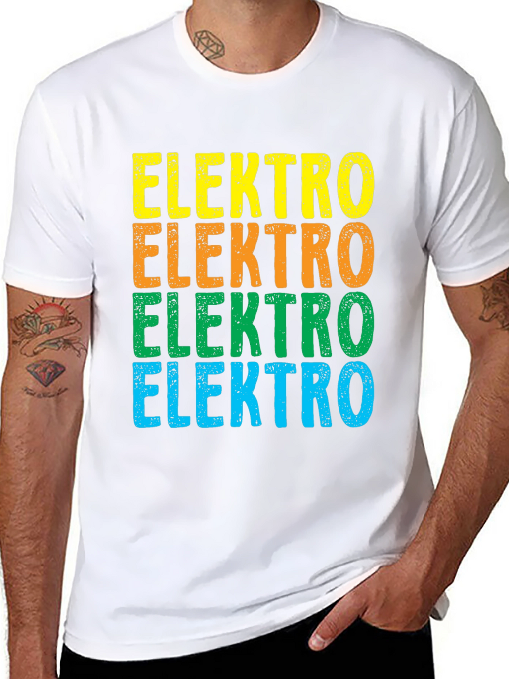 Elektro Graphic Tee - Retro Style