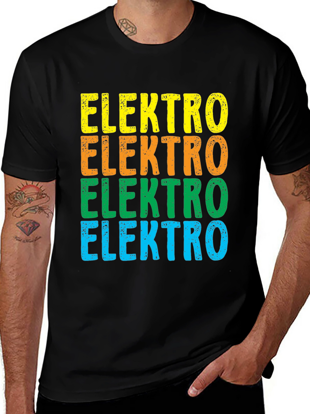 Elektro Graphic Tee - Retro Style