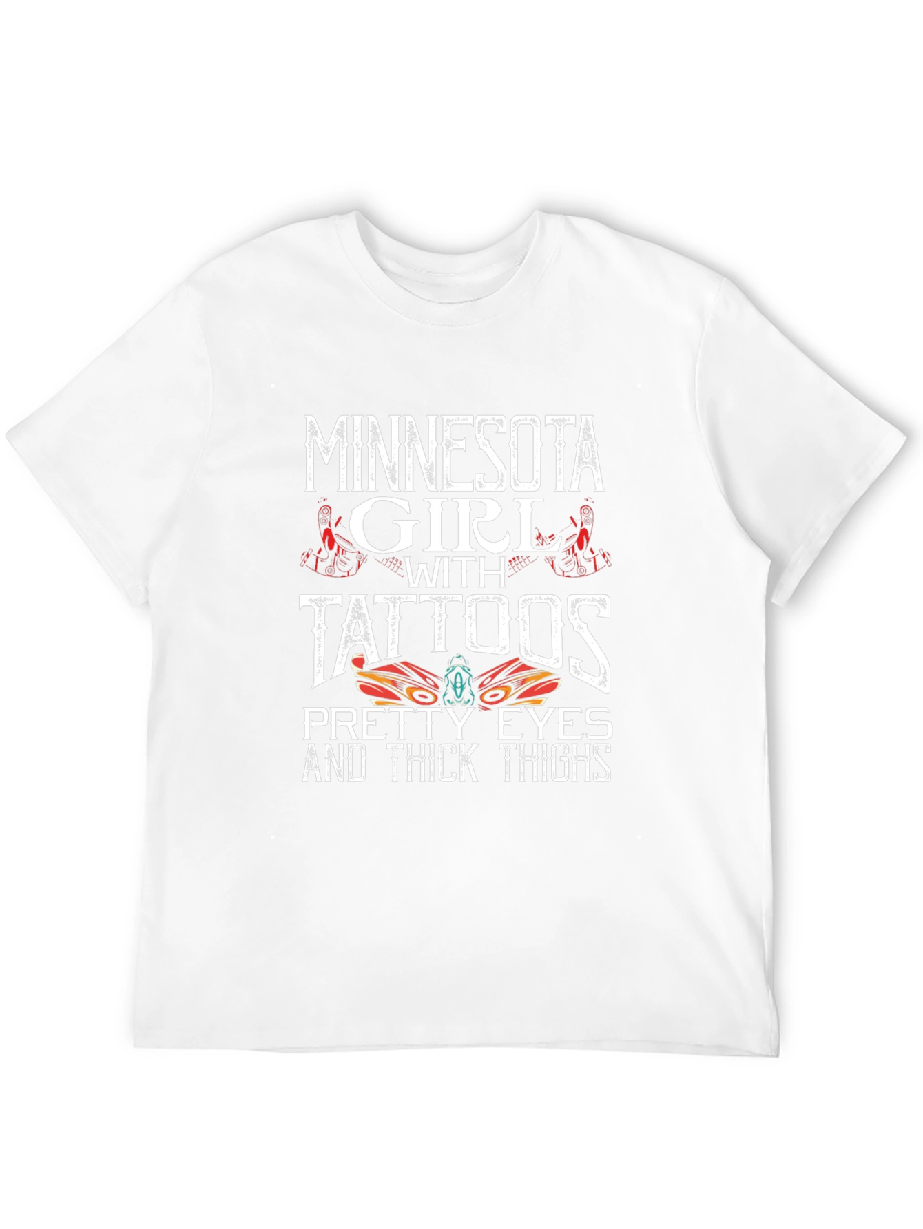 Minnesota Girl with Tattoos Graphic Tee