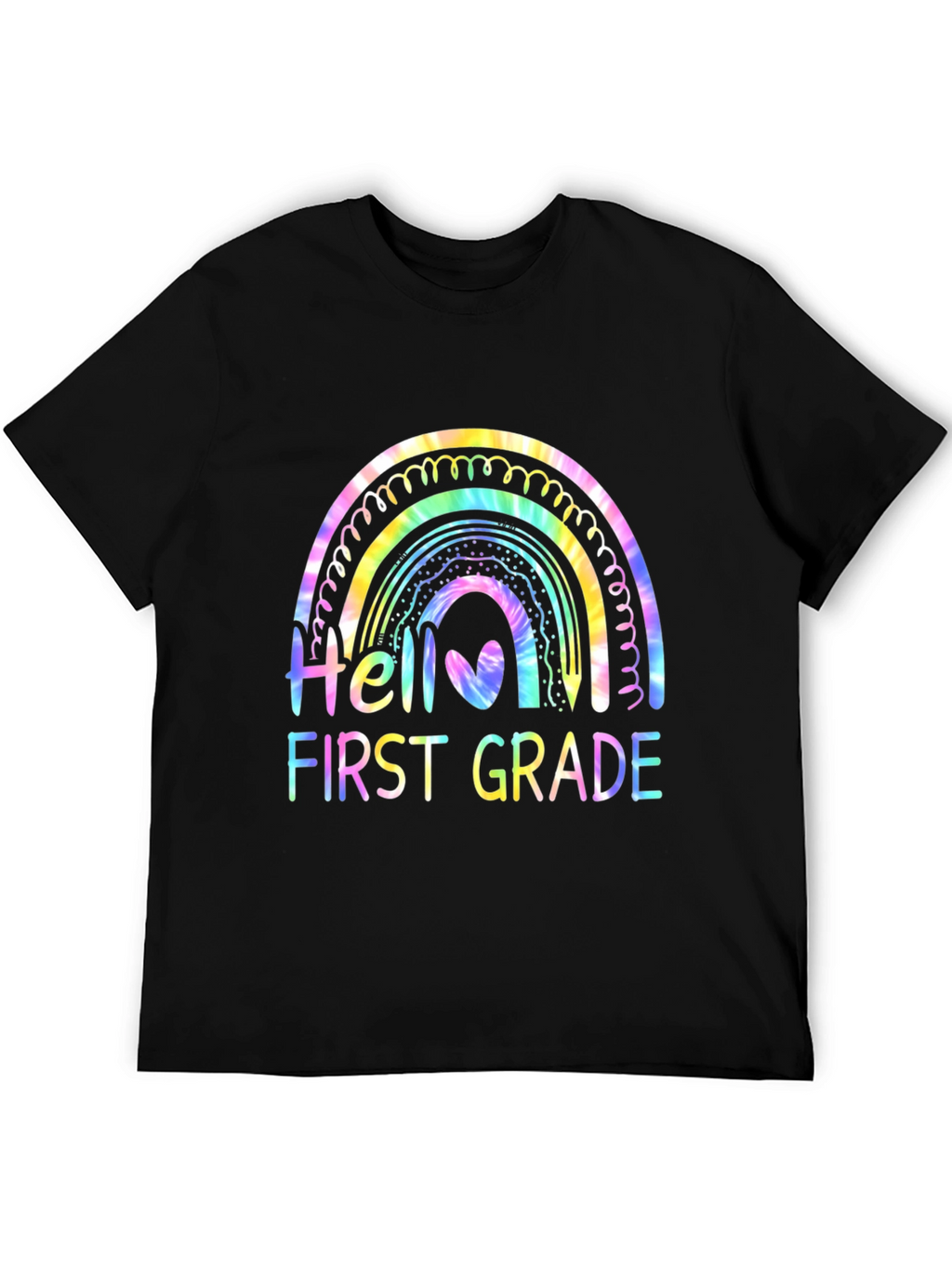Hello First Grade Rainbow T-Shirt