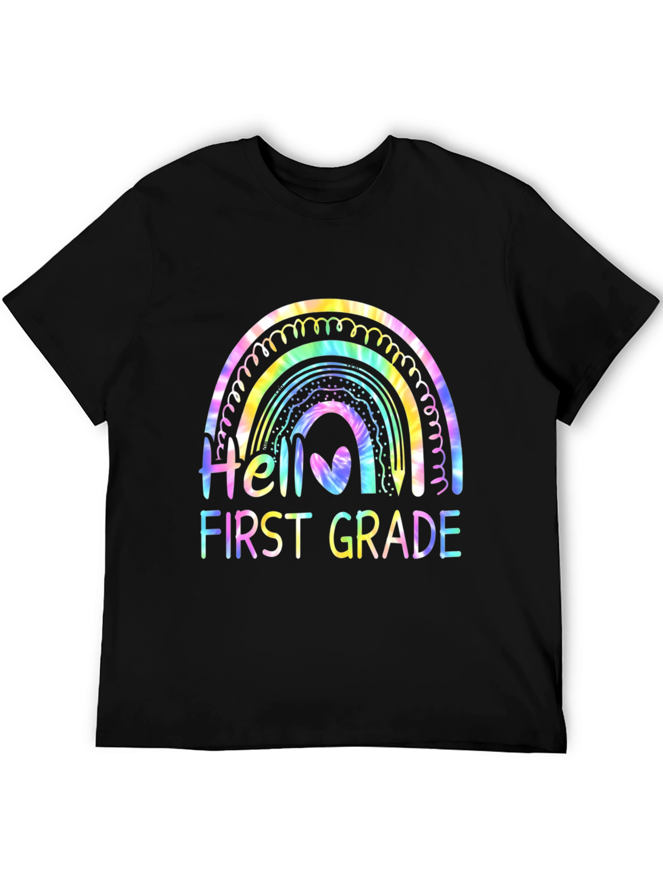 Hello First Grade Rainbow T-Shirt