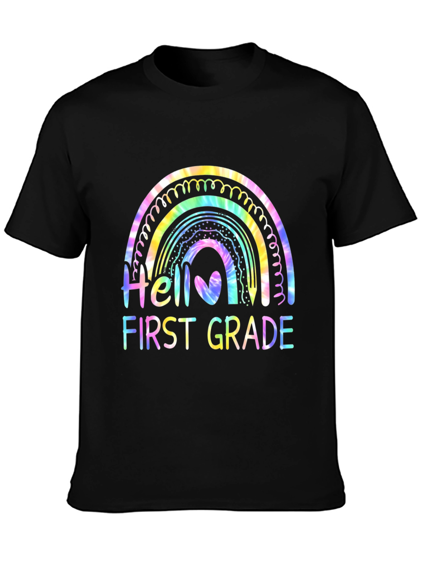 Hello First Grade Rainbow T-Shirt