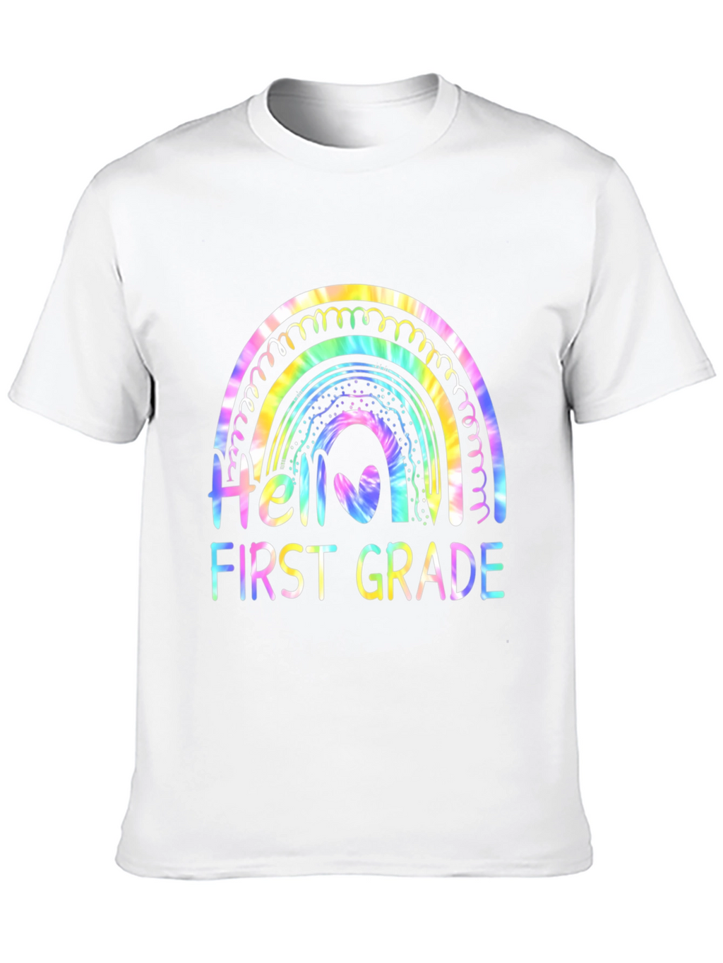 Hello First Grade Rainbow T-Shirt