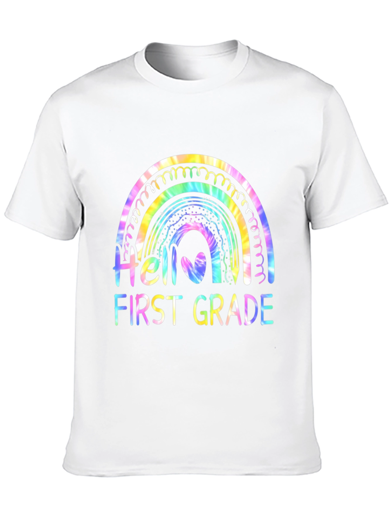 Hello First Grade Rainbow T-Shirt