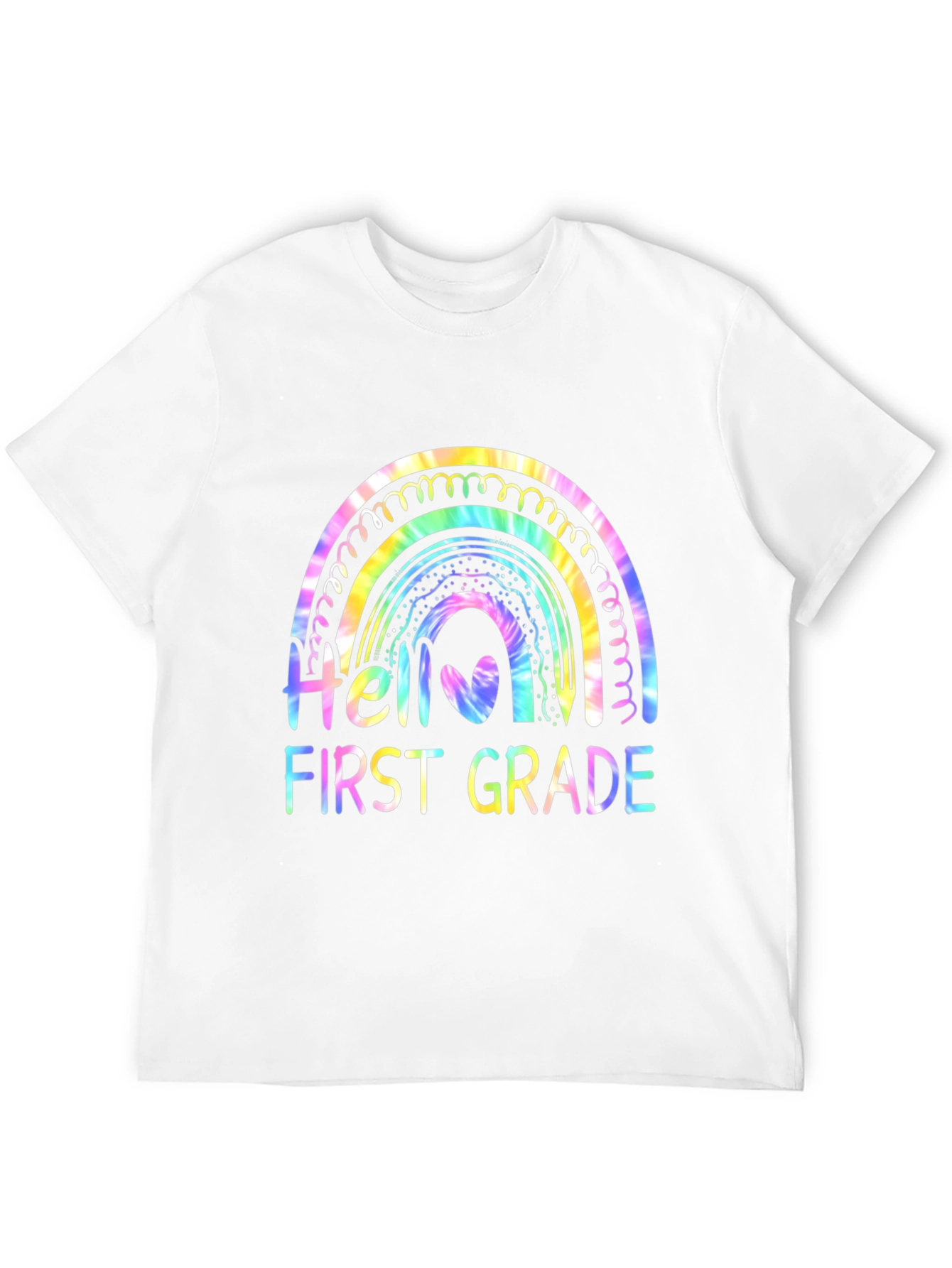 Hello First Grade Rainbow T-Shirt
