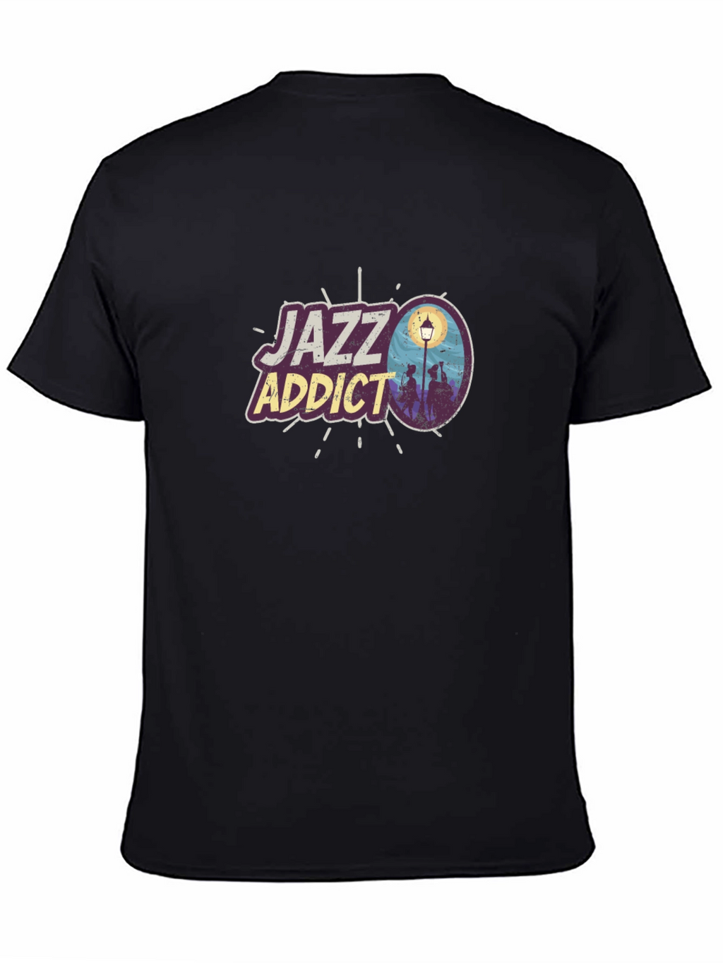 Jazz Addict Black T-Shirt