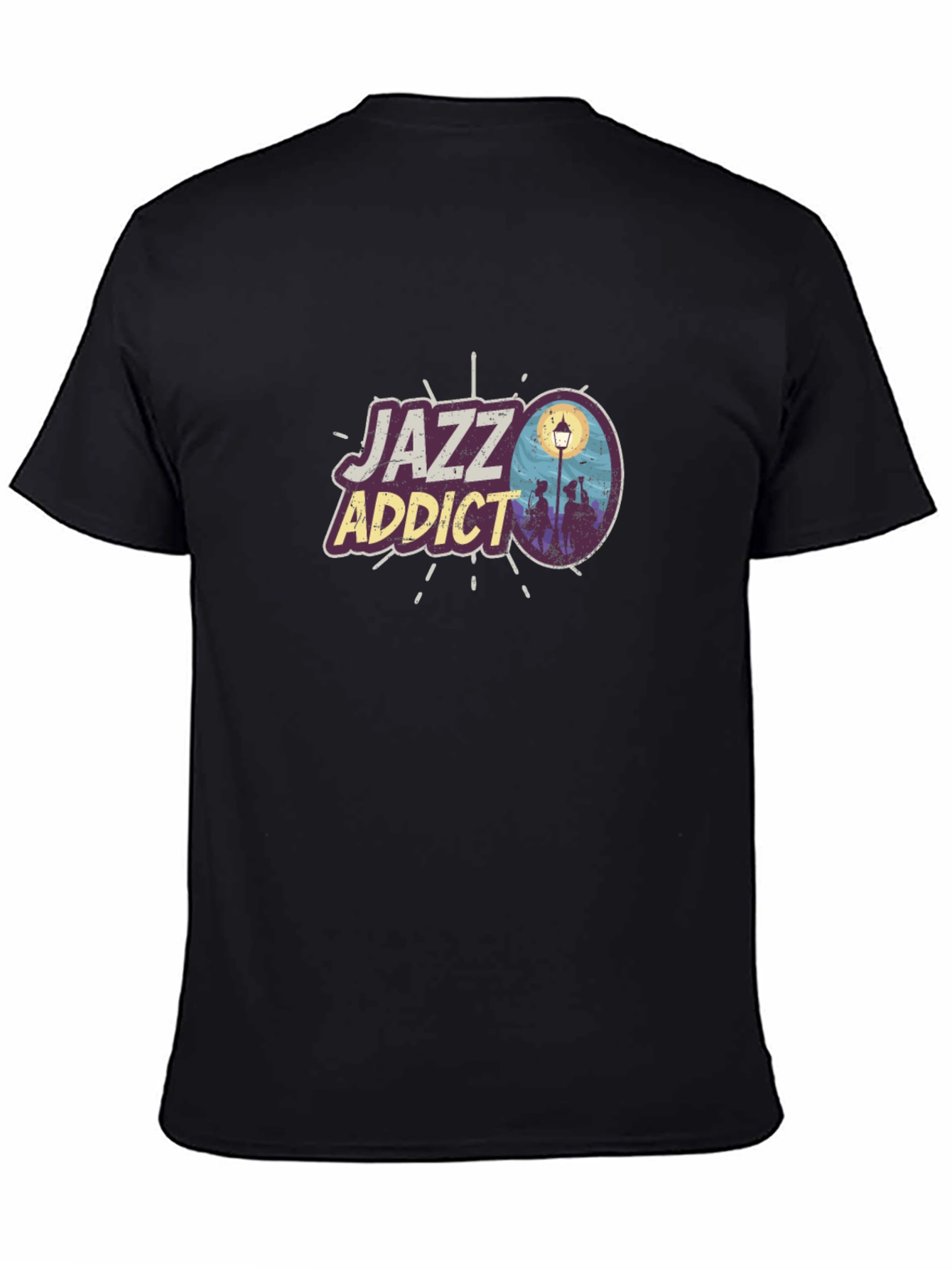 Jazz Addict Black T-Shirt