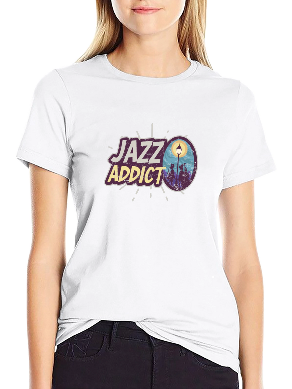 Jazz Addict Black T-Shirt