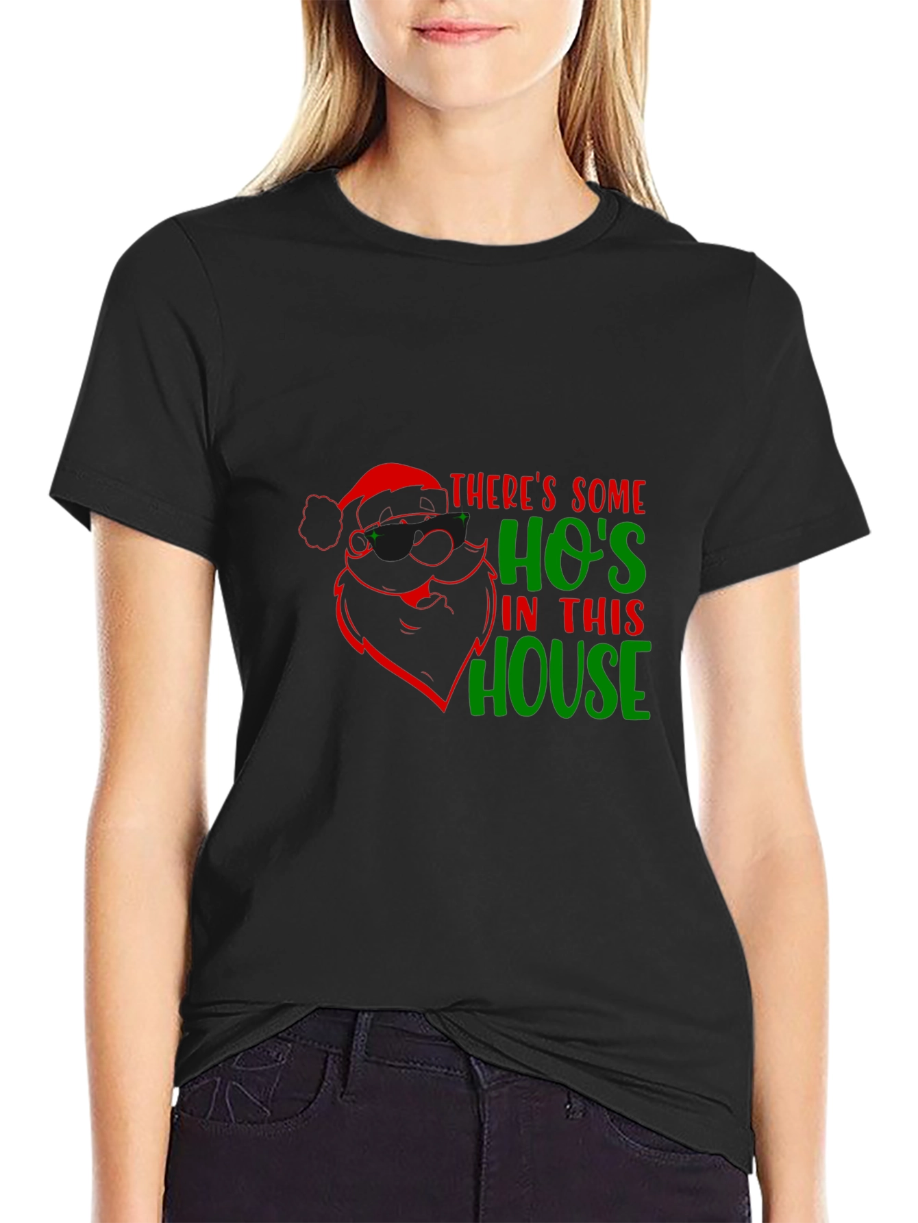 Humorous Santa Christmas T-Shirt
